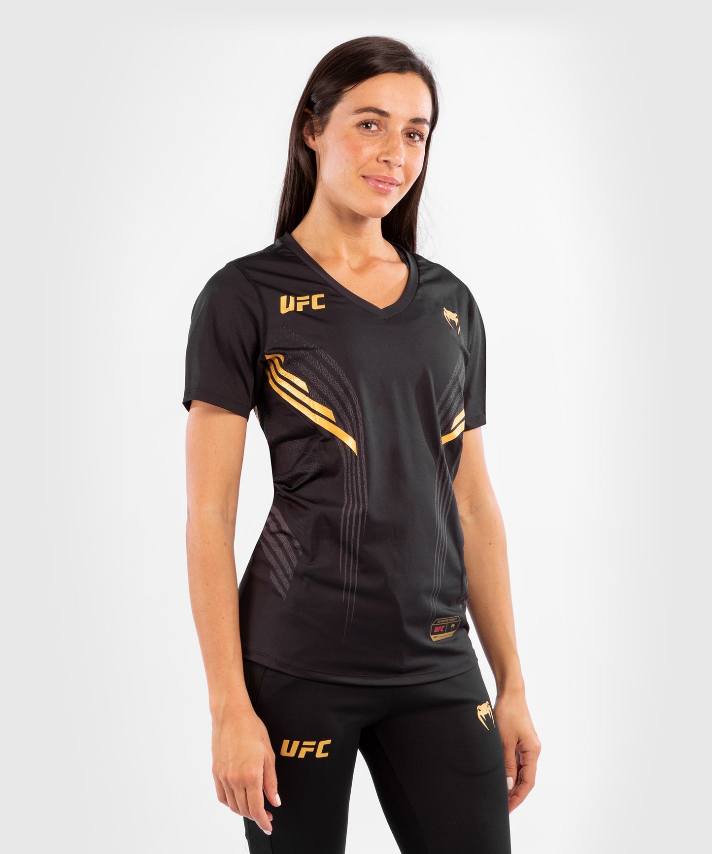 Maglia Tecnica Donna Personalizzata UFC Venum Authentic Fight Night - Campione