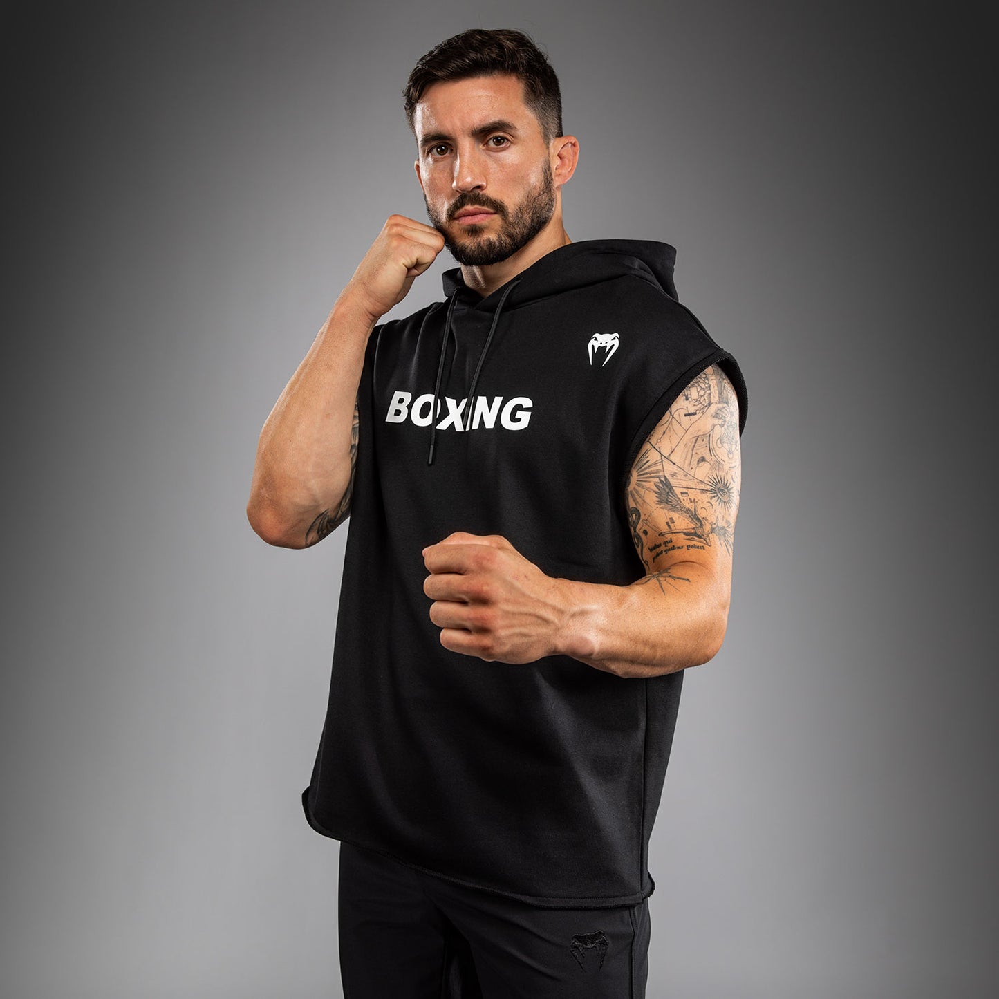 Venum Boxing VT Canotta Senza Maniche - Nero/Bianco