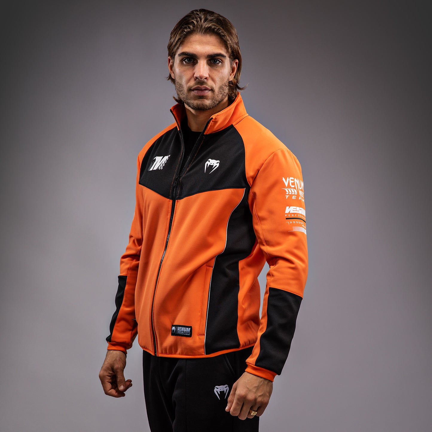 Venum Motorsport Giacca Softshell - Tangerine