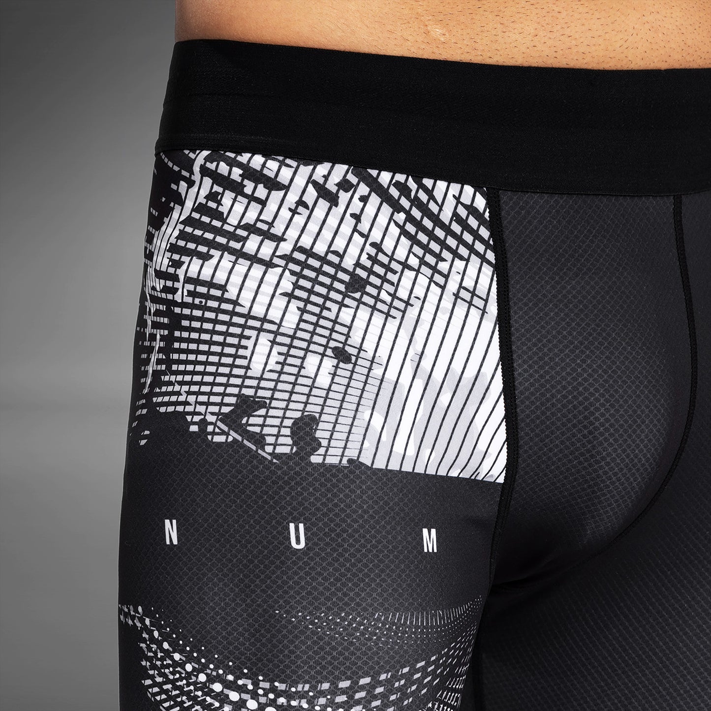 Venum Gorilla Jungle Pantaloni a compressione - Nero/Bianco