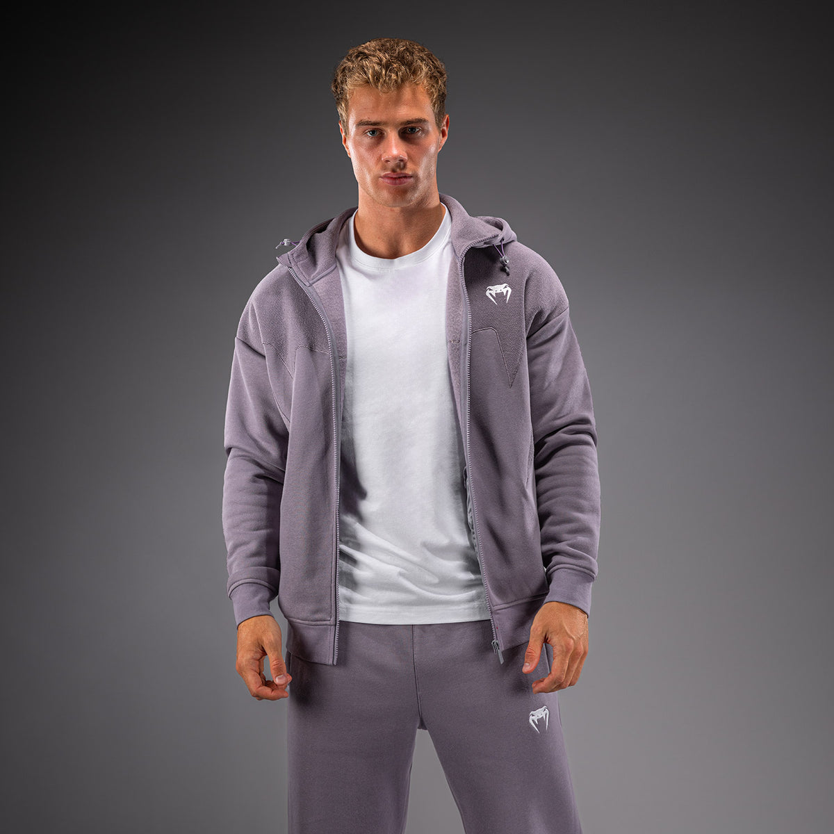 Venum Attack Fleece & Weave Giacca sportiva - Grigio lavanda