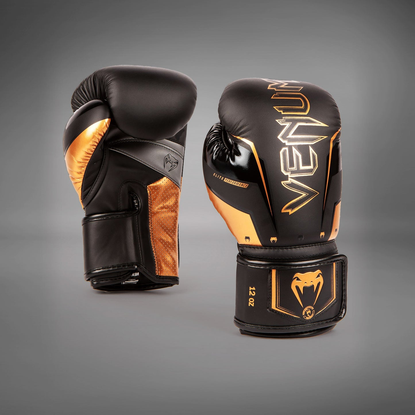 Guantoni da boxe Venum Elite Evo - Nero/Bronzo