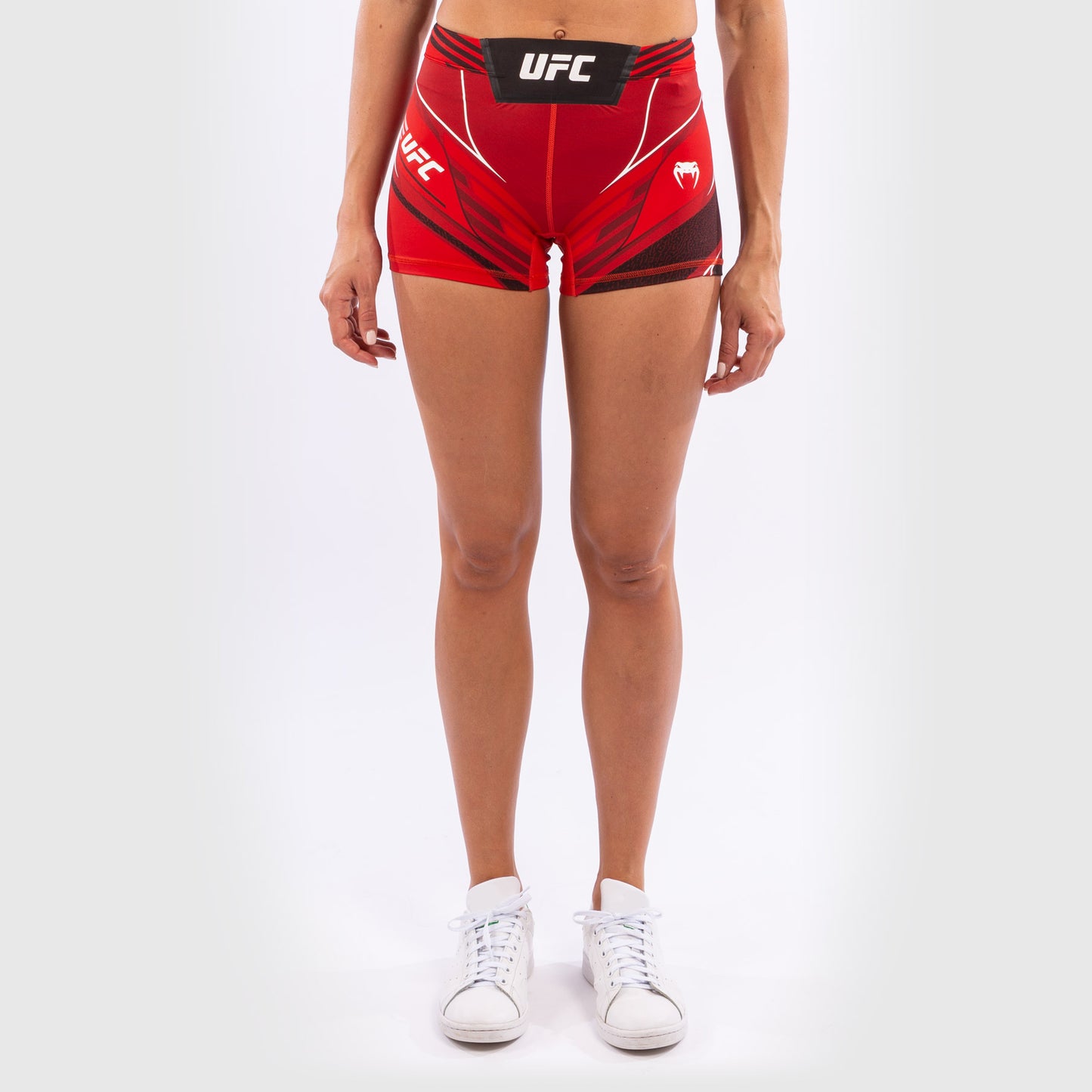 Pantaloncini da Vale Tudo Donna UFC Venum Authentic Fight Night - Vestibilità Corta - Rosso