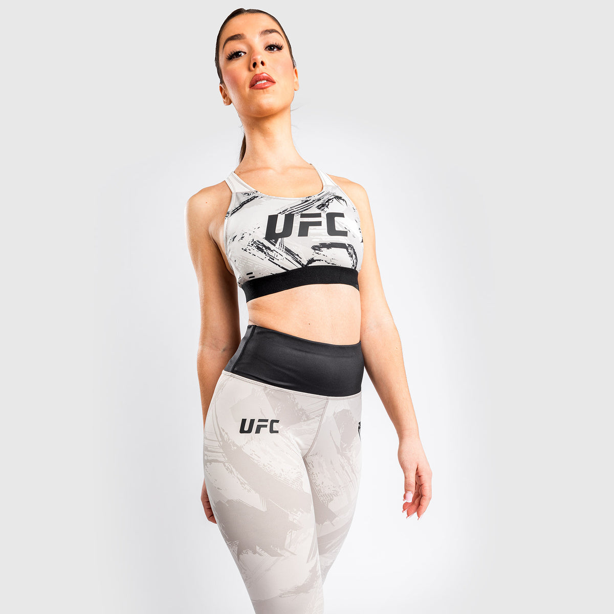 Venum UFC Authentic Fight Week 2.0 Reggiseno Sportivo da Donna - Sabbia/Nero