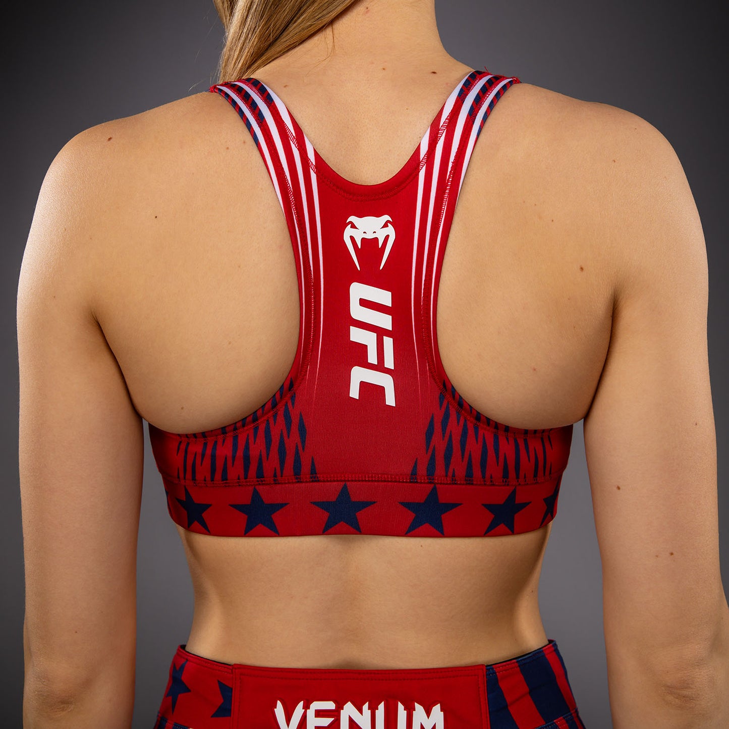 Official UFC Freedom 250 by Venum Authentic Fight Night Reggiseno sportivo da donna - Rosso
