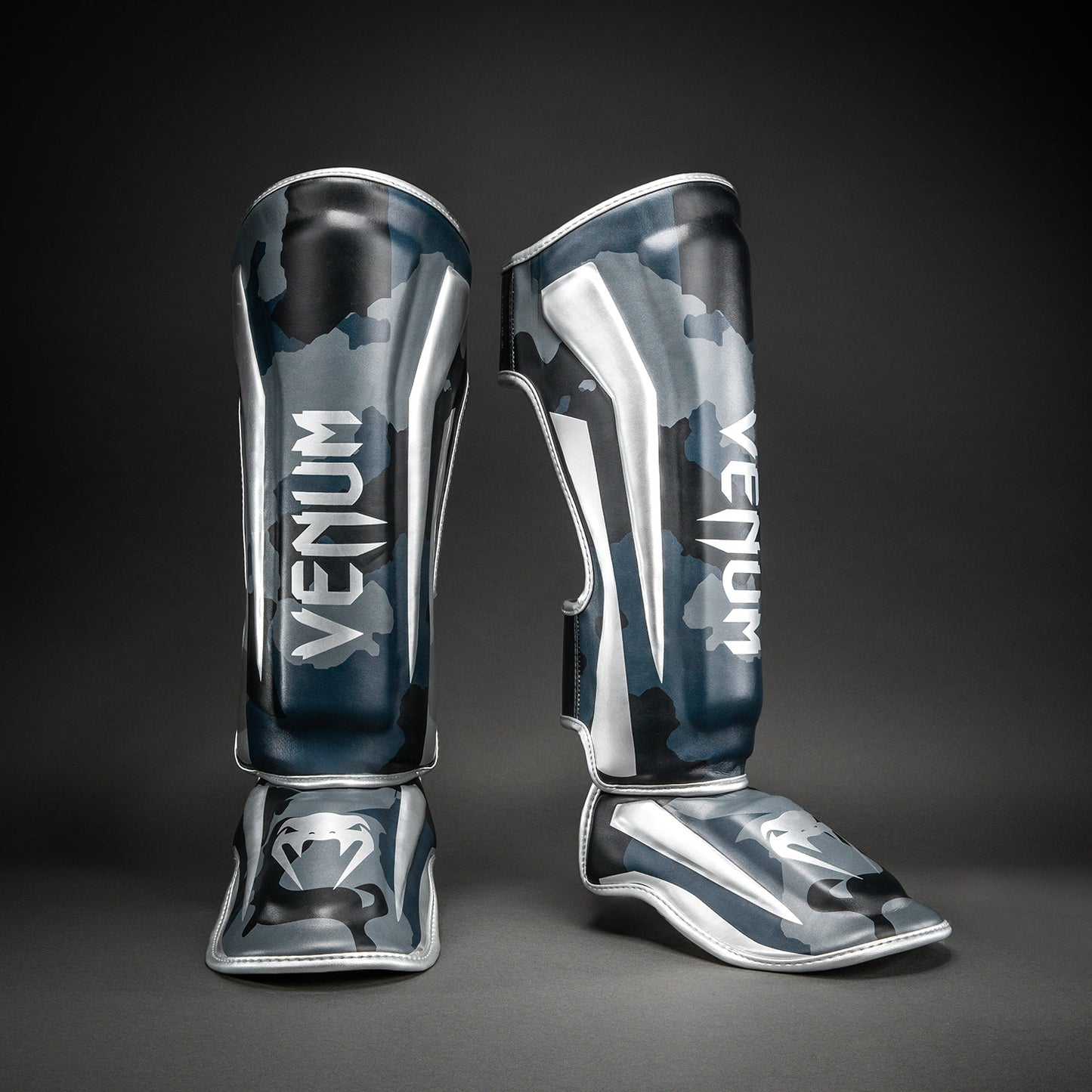 Venum Elite Paratibie - Blu Navy Scuro/Blu