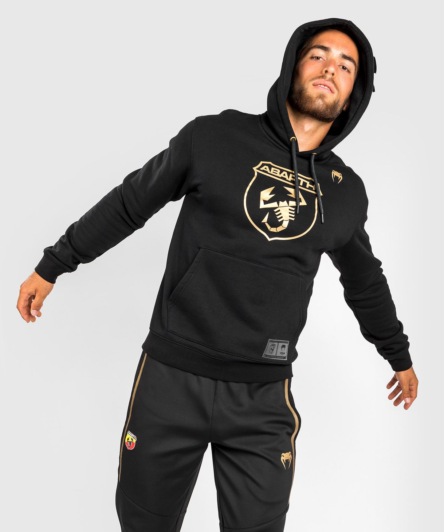 Felpa Venum Abarth #1 - Nera/Oro