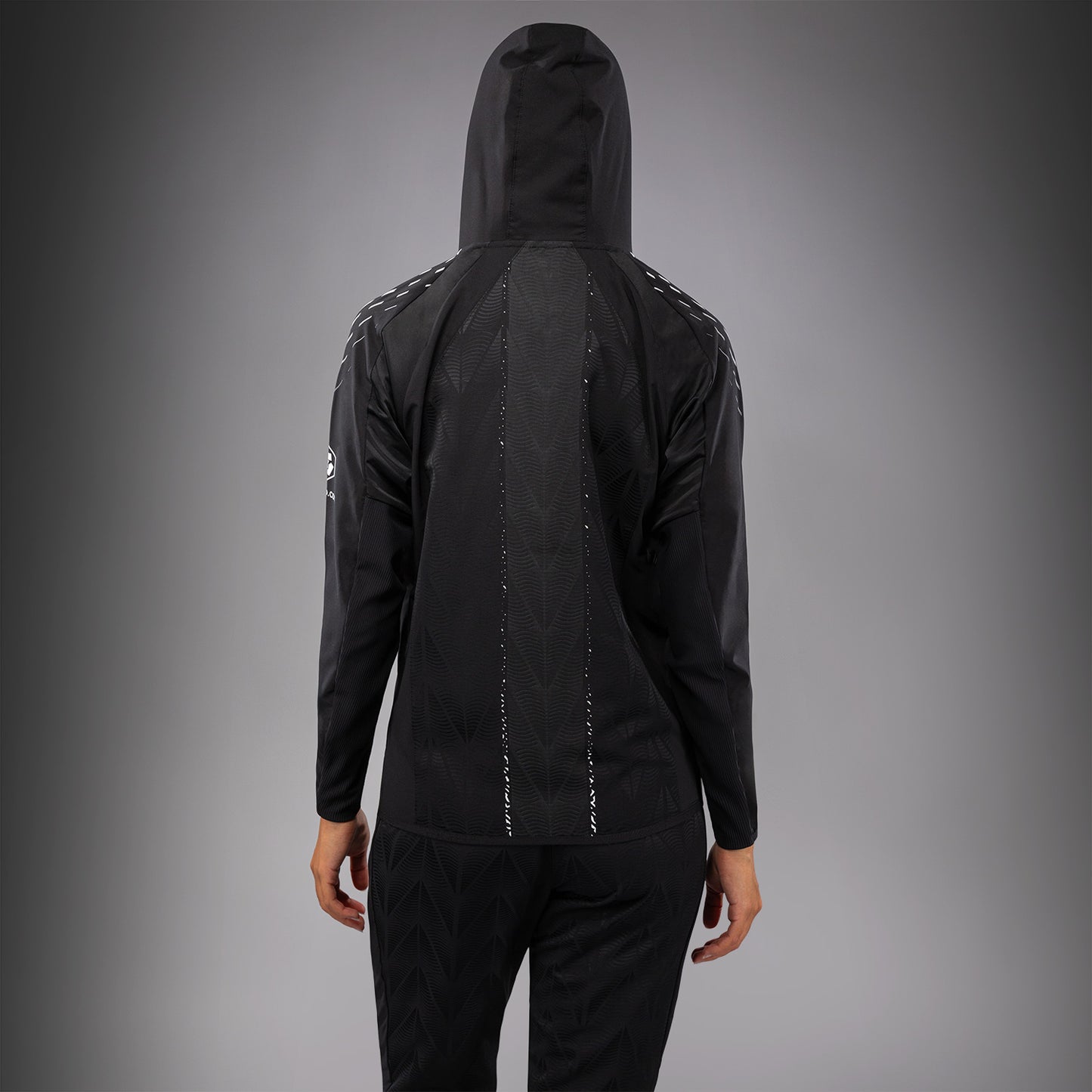 UFC Zenith by Venum Authentic Fight Night Felpa Walkout Donna Personalizzato - Nero