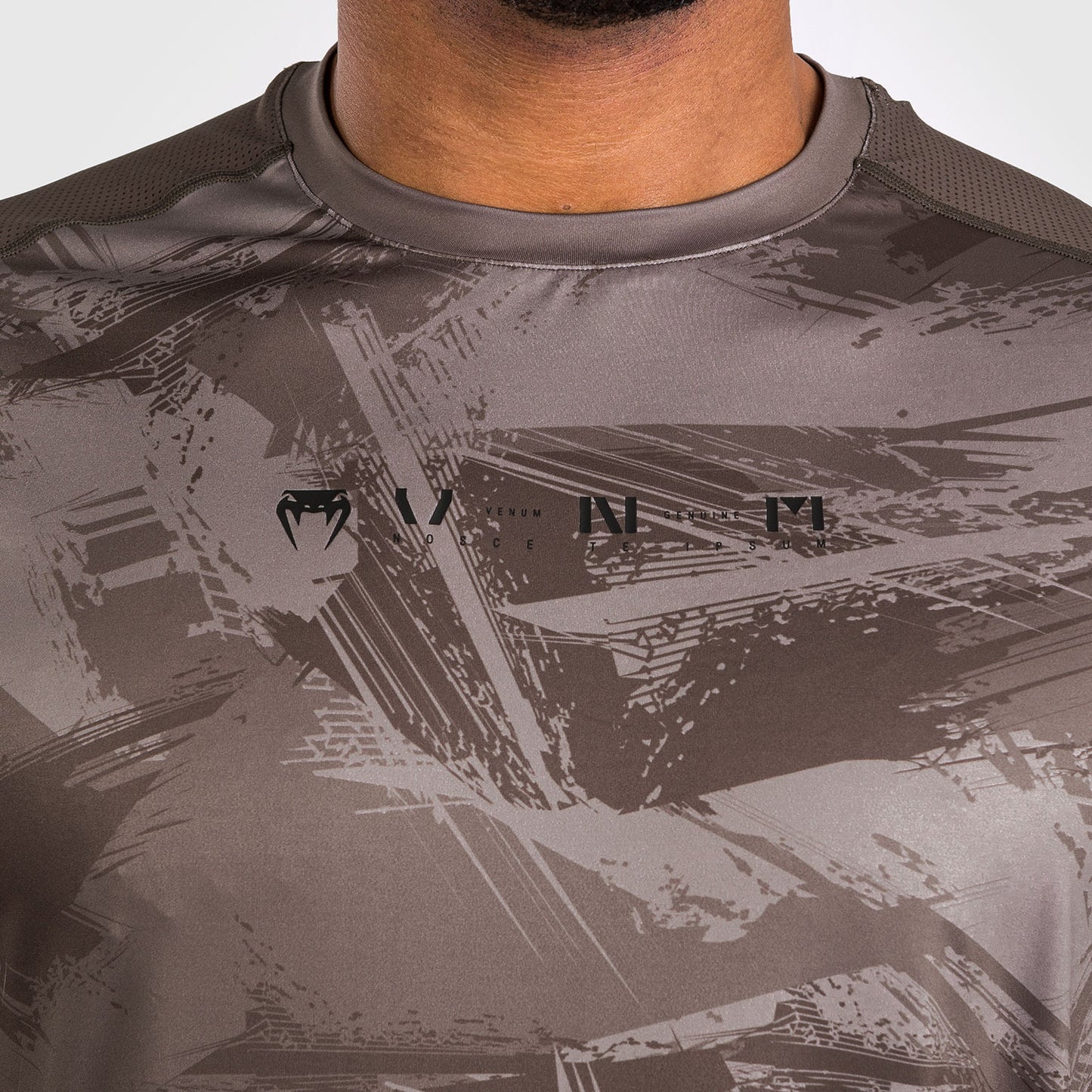 Venum Electron 3.0 Maglietta Dry-Tech - Sabbia