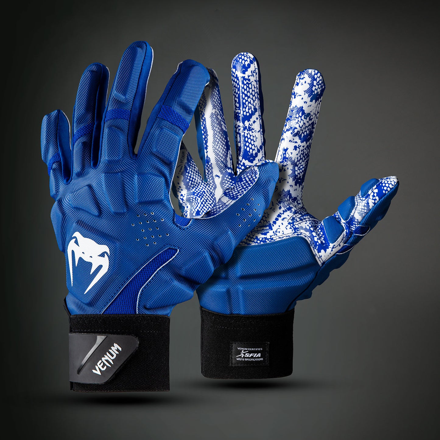 Venum Elite XTP Guanti da calcio - Blu Reale/Bianco