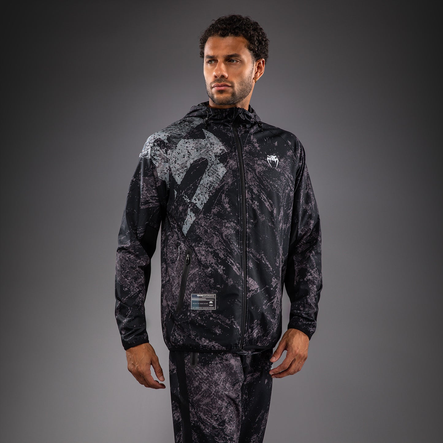 Venum Rage & Workout Giacca da Tuta - Nero/Grigio