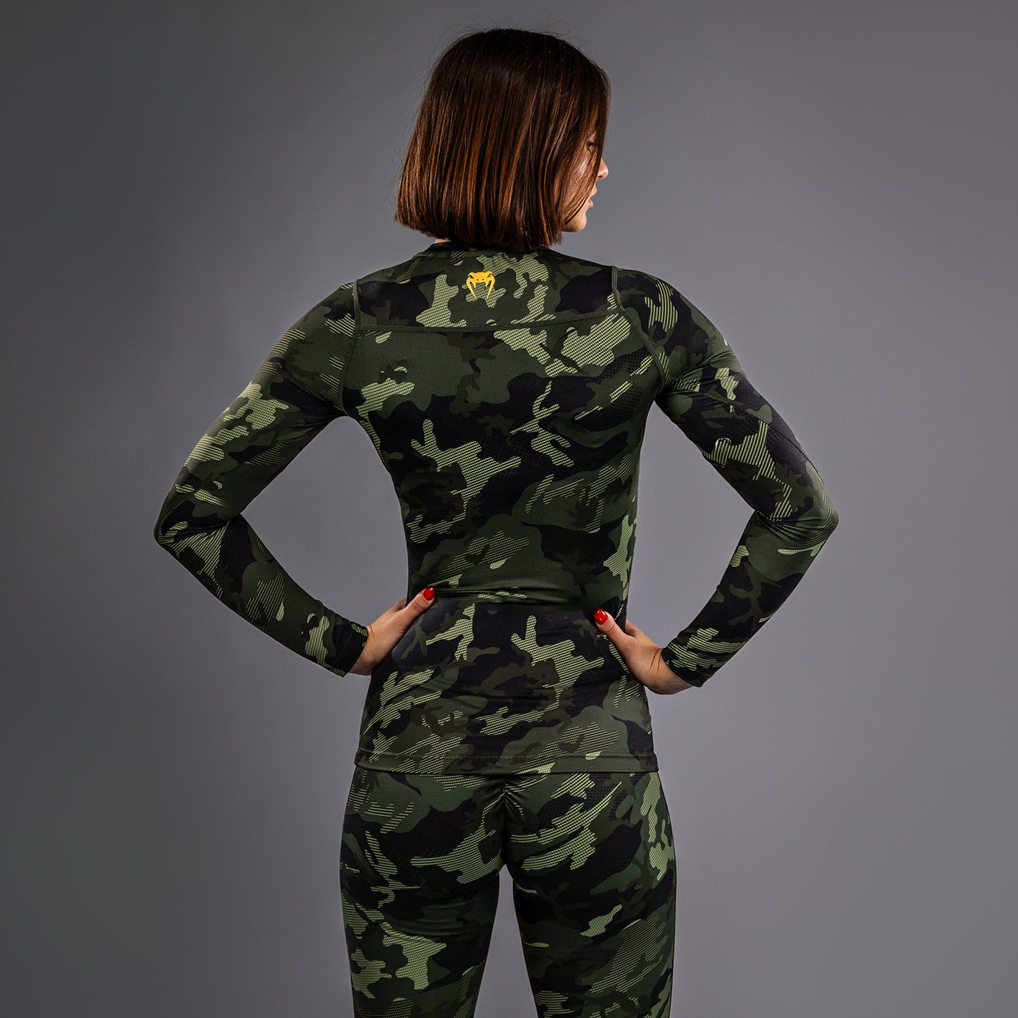 Venum x Sophia Rose  Donna Manica Lunga Rashguard - Forest Camo