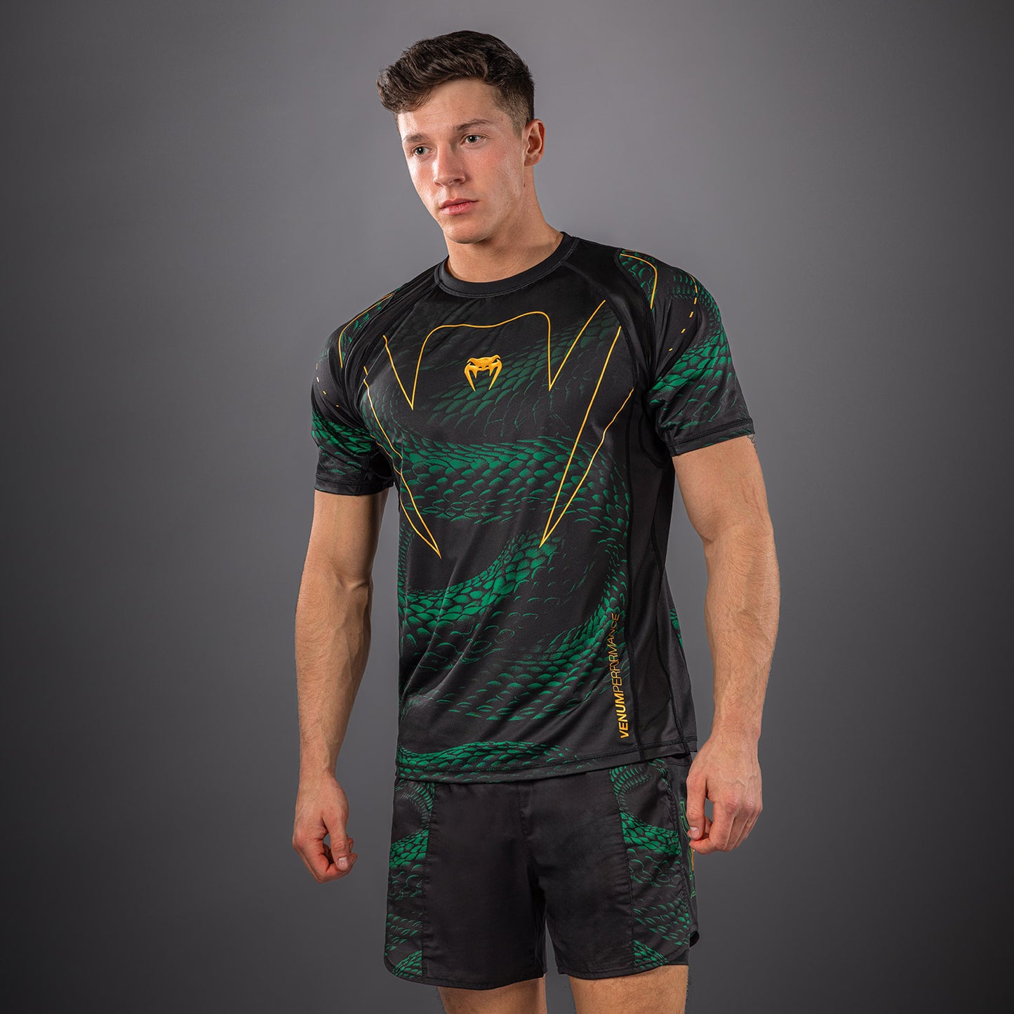 Venum Matupa Maglietta Dry Tech - Nero/Verde/Oro
