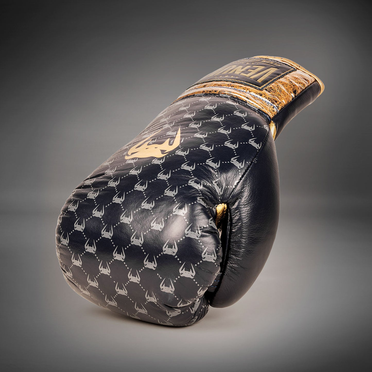 Guantoni da boxe Venum Coco Monogram Pro - Blu ardesia