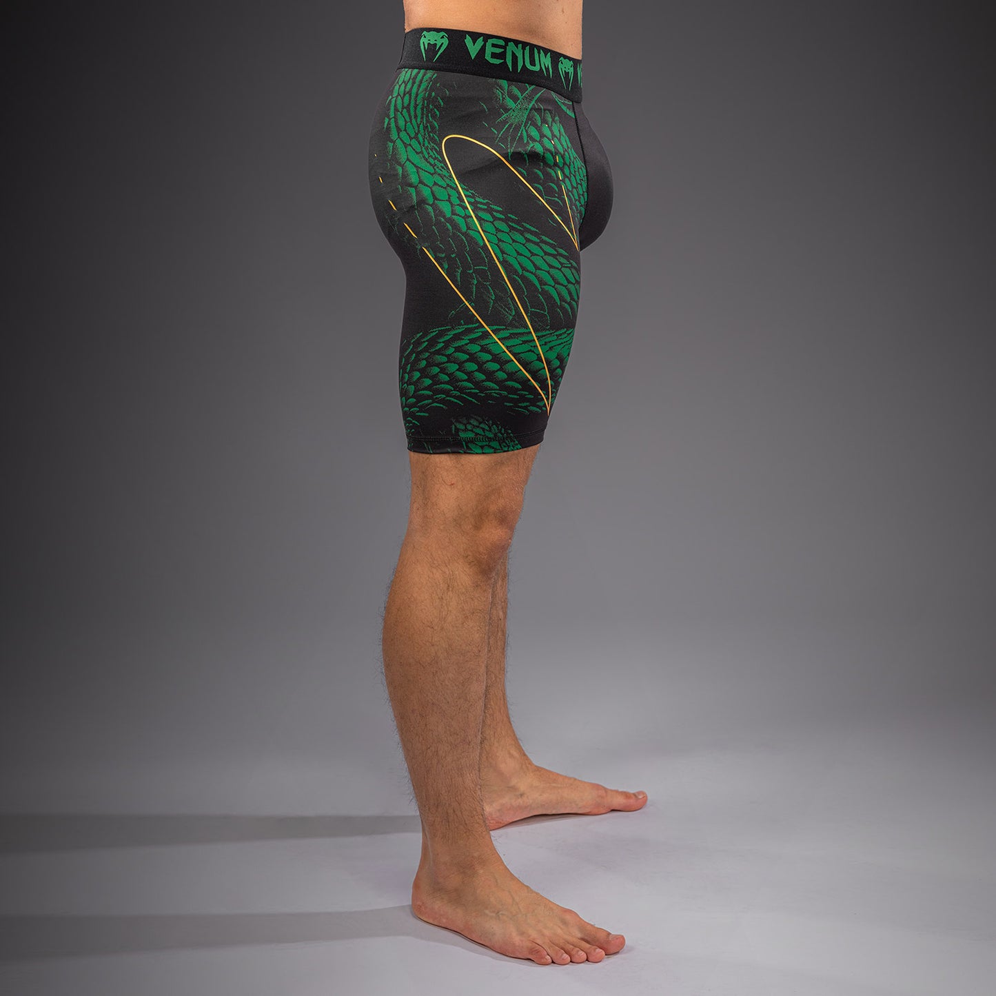 Venum Matupa Pantaloncini a Compressione - Nero/Verde/Oro
