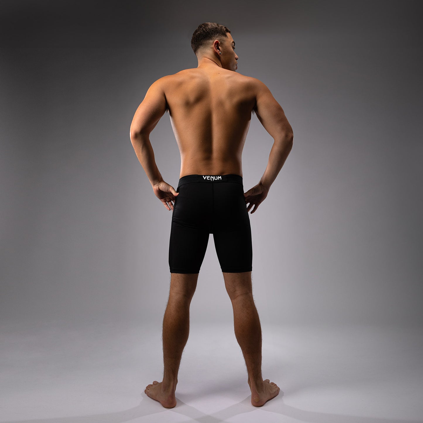 Venum Tactical XT Pantaloncini a compressione - Nero/Rosso fuoco