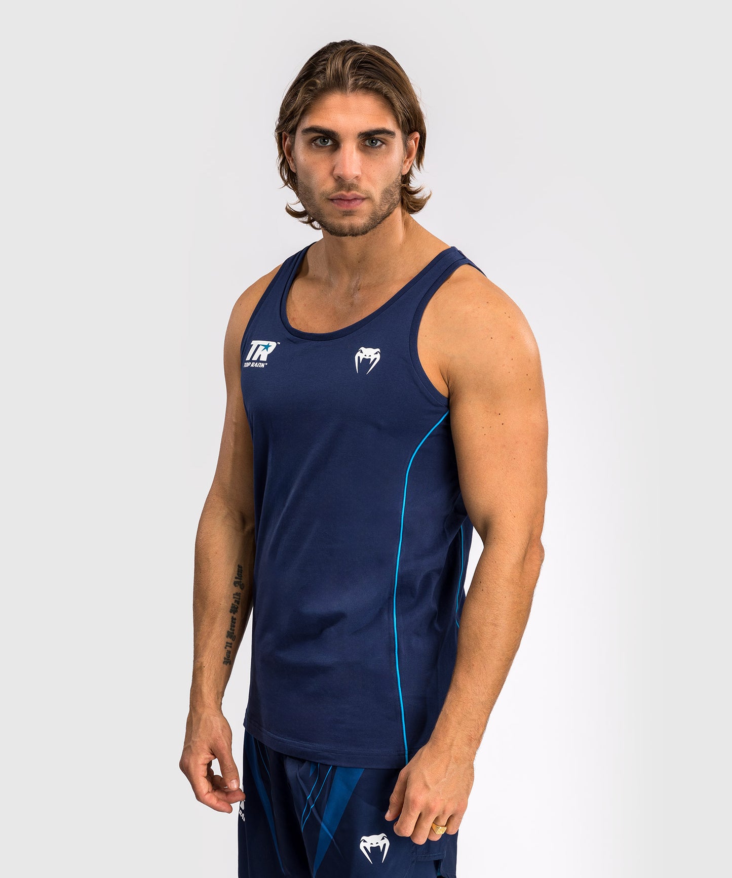 Venum x Top Rank Original Canotta da Uomo - Blu Navy