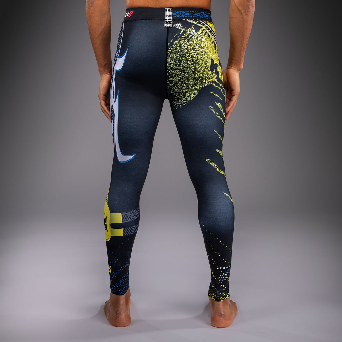 Venum x TEKKEN 8 Spats - King - Nero/Giallo