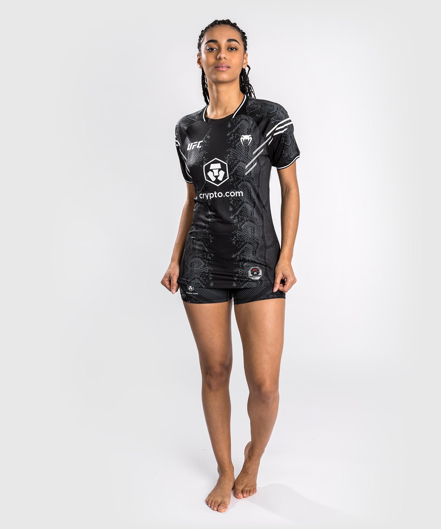 UFC Adrenaline by Venum Authentic Fight Night Maglia Walkout da Donna - Nero