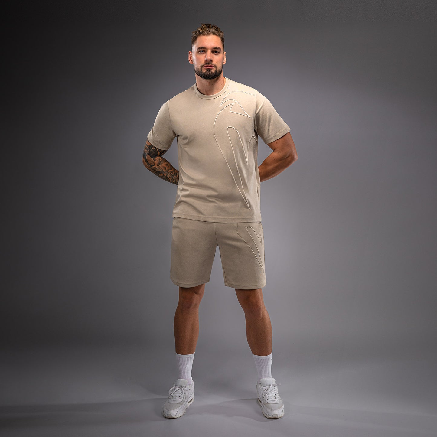 Venum Giant 3D Maglietta – Beige Chiaro