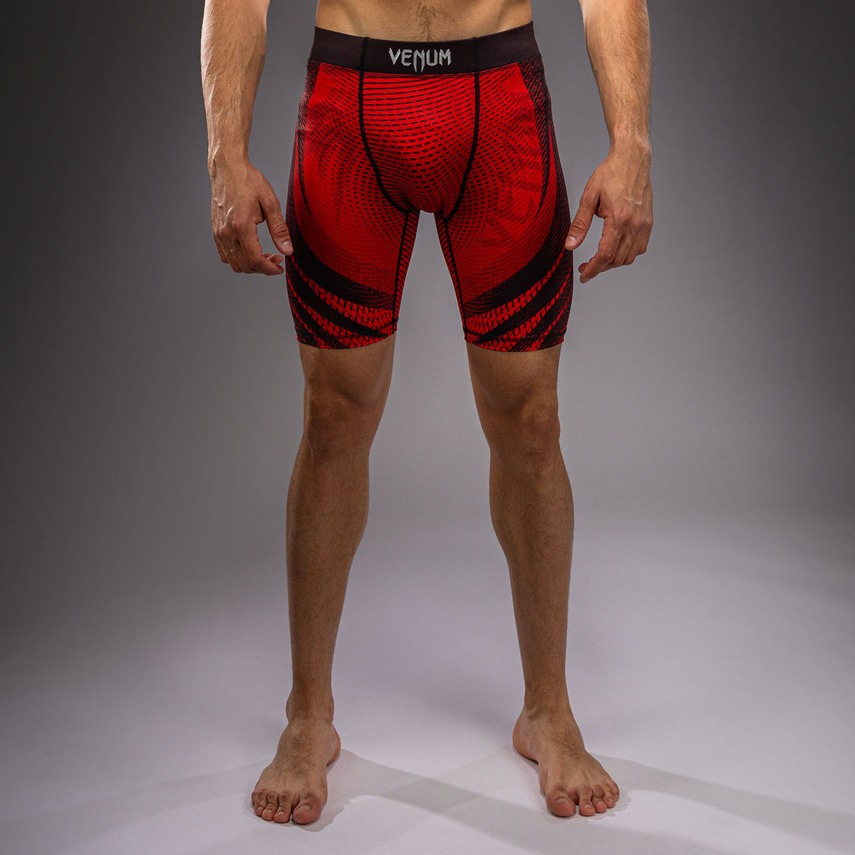 Venum Galactic 3.0 Pantaloncini a Compressione - Rosso/Argento