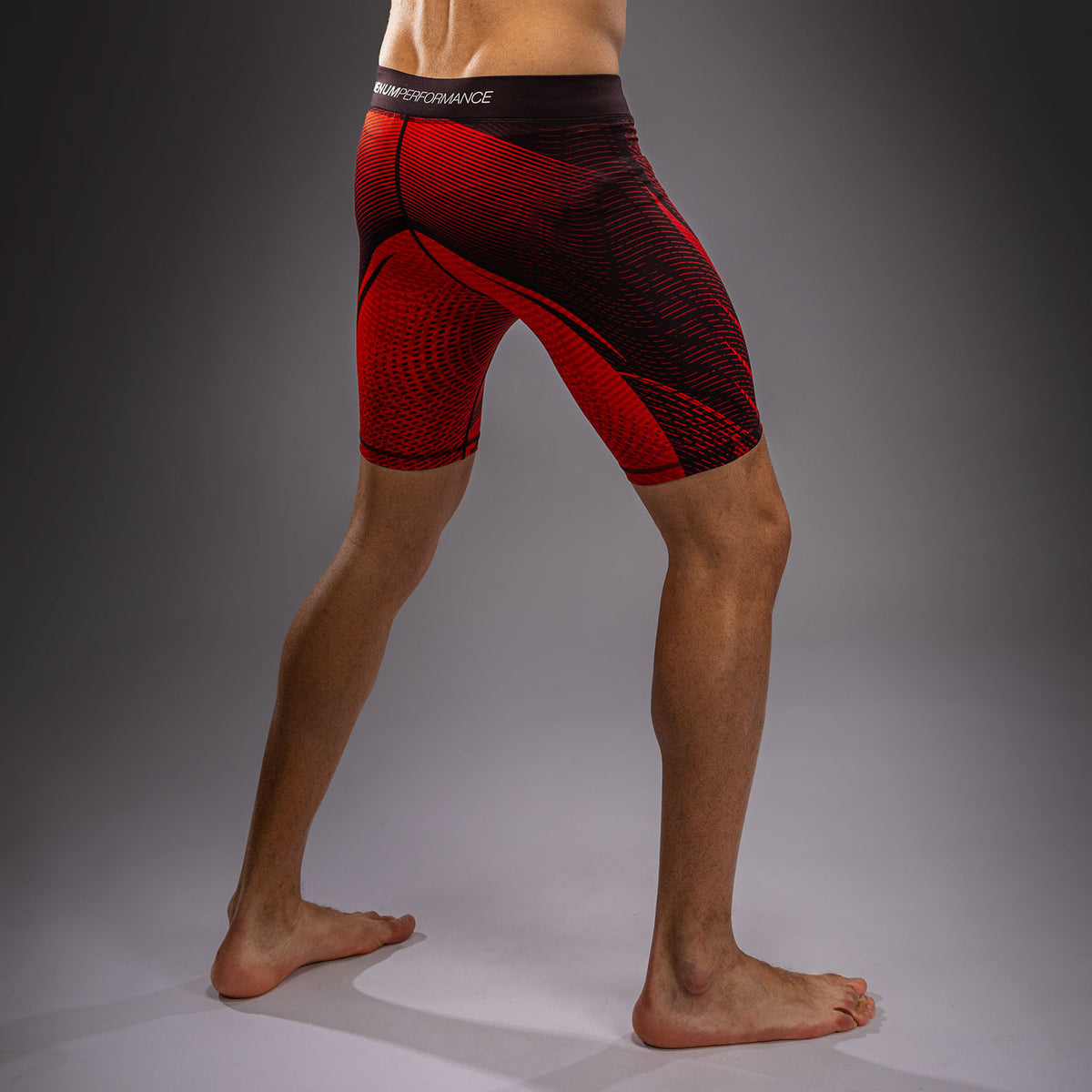 Venum Galactic 3.0 Pantaloncini a Compressione - Rosso/Argento