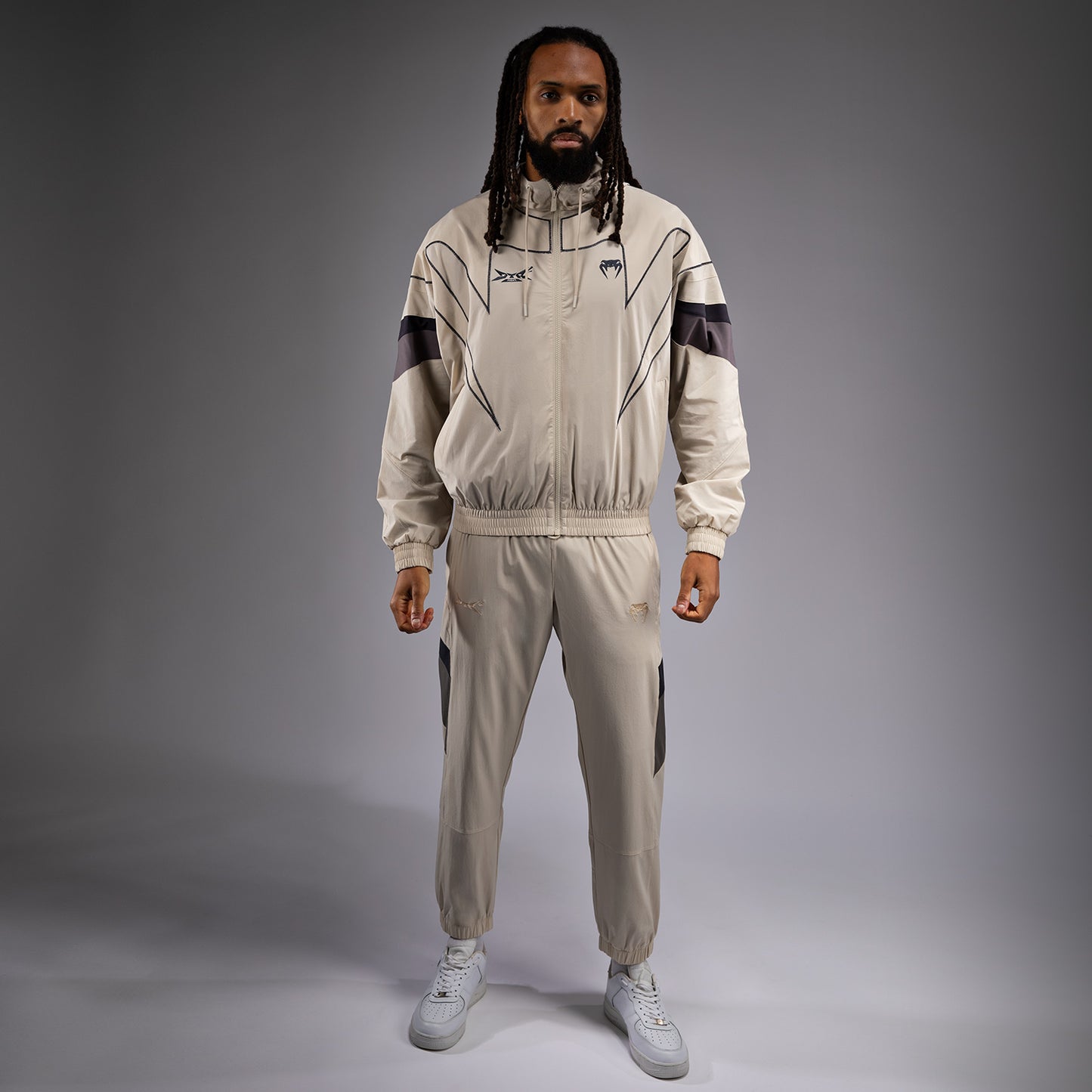 Venum x DTR Fight Attack 90 Giacca Tuta - Off-White