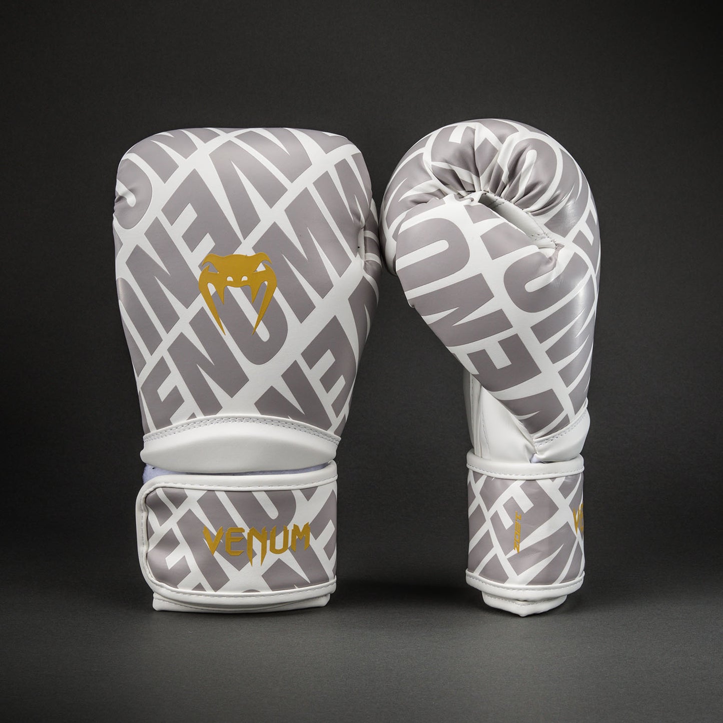 Venum Contender 1.5 XT 3D Guantoni da boxe – Bianco/Oro