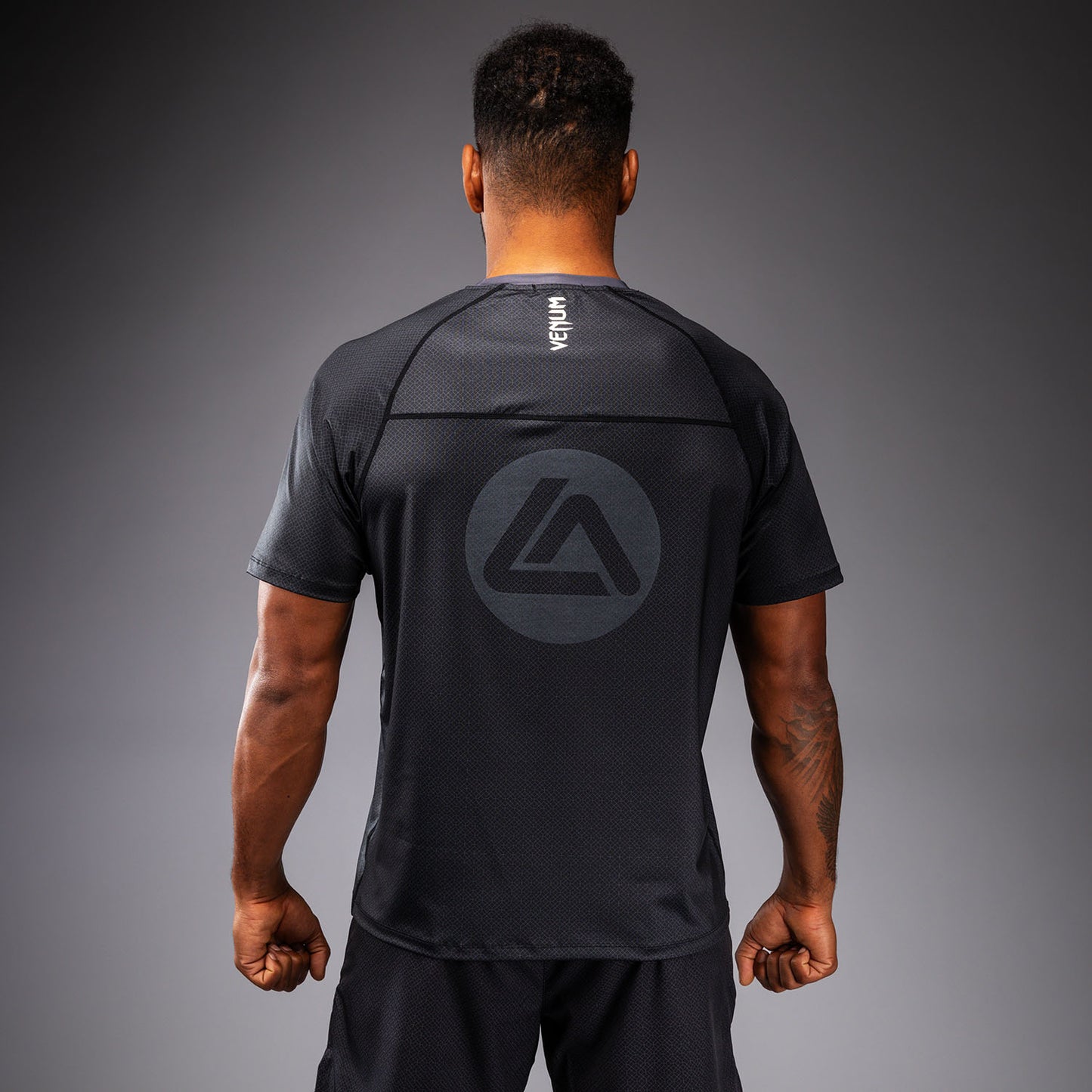 Venum x Roger Gracie Academy Maglietta Dry Tech - Nero