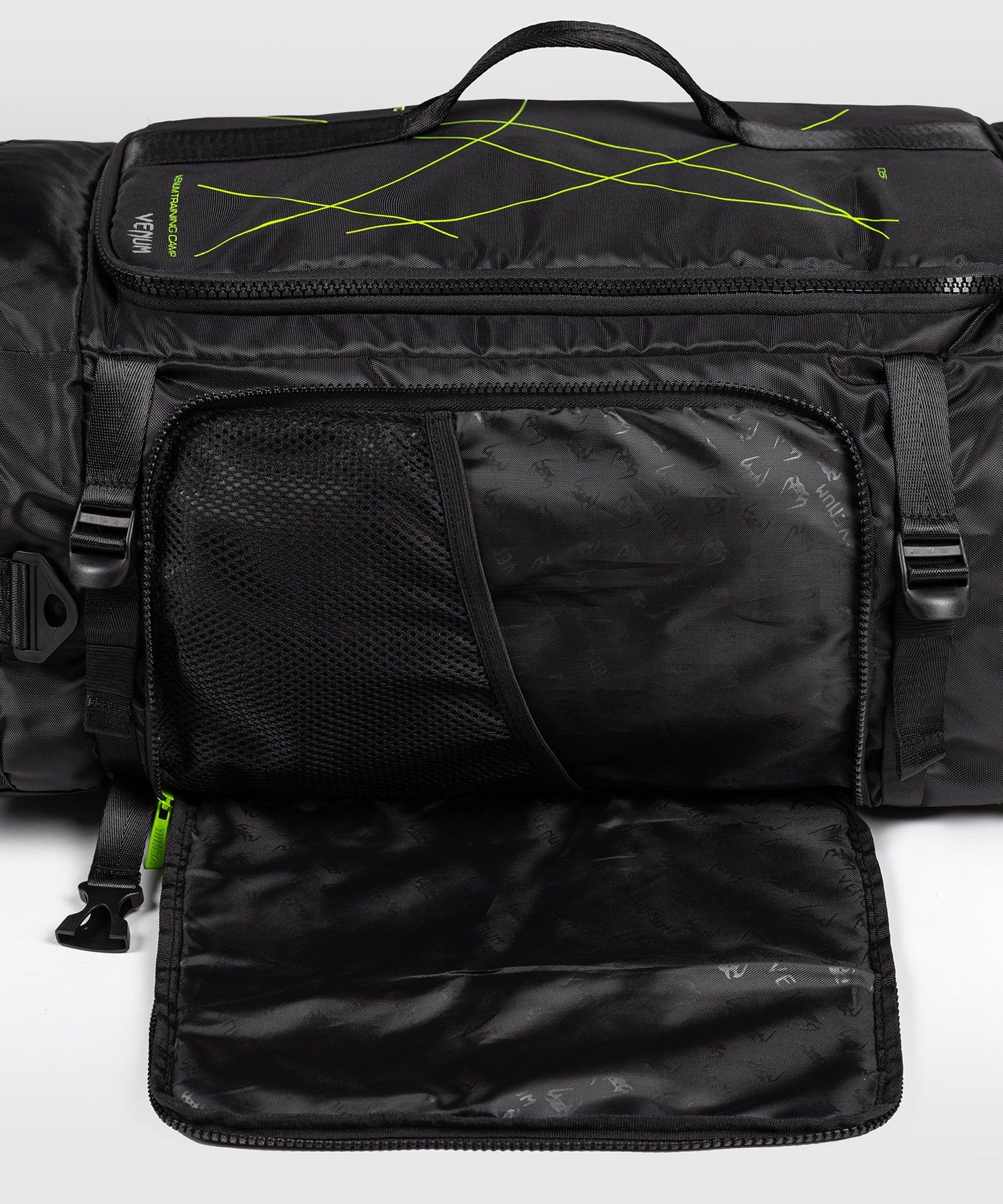 Venum Training Camp 4.0 Borsa sportiva - Nero/Neon Green