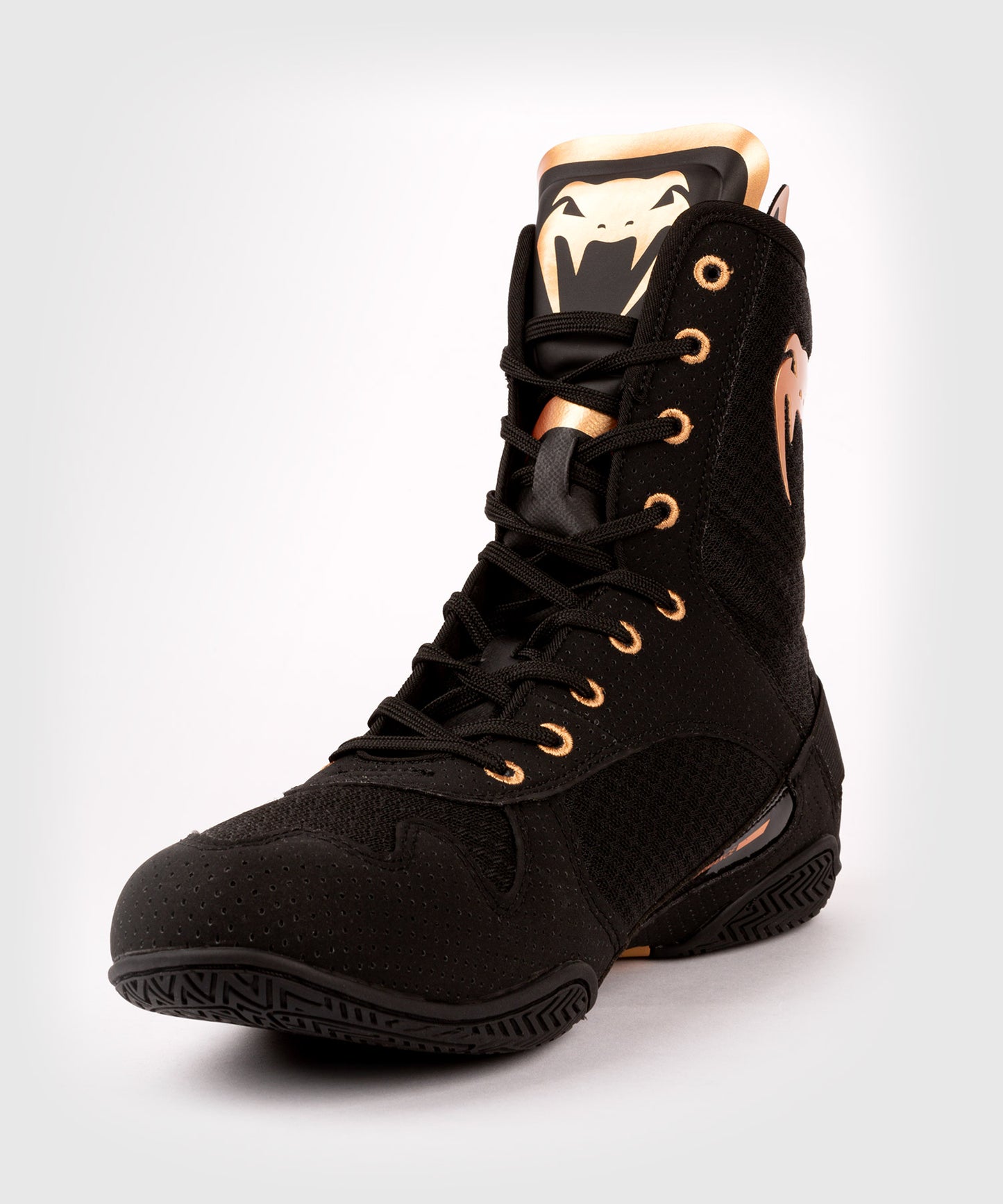 Scarpe da boxe Elite - Nero/Bronzo