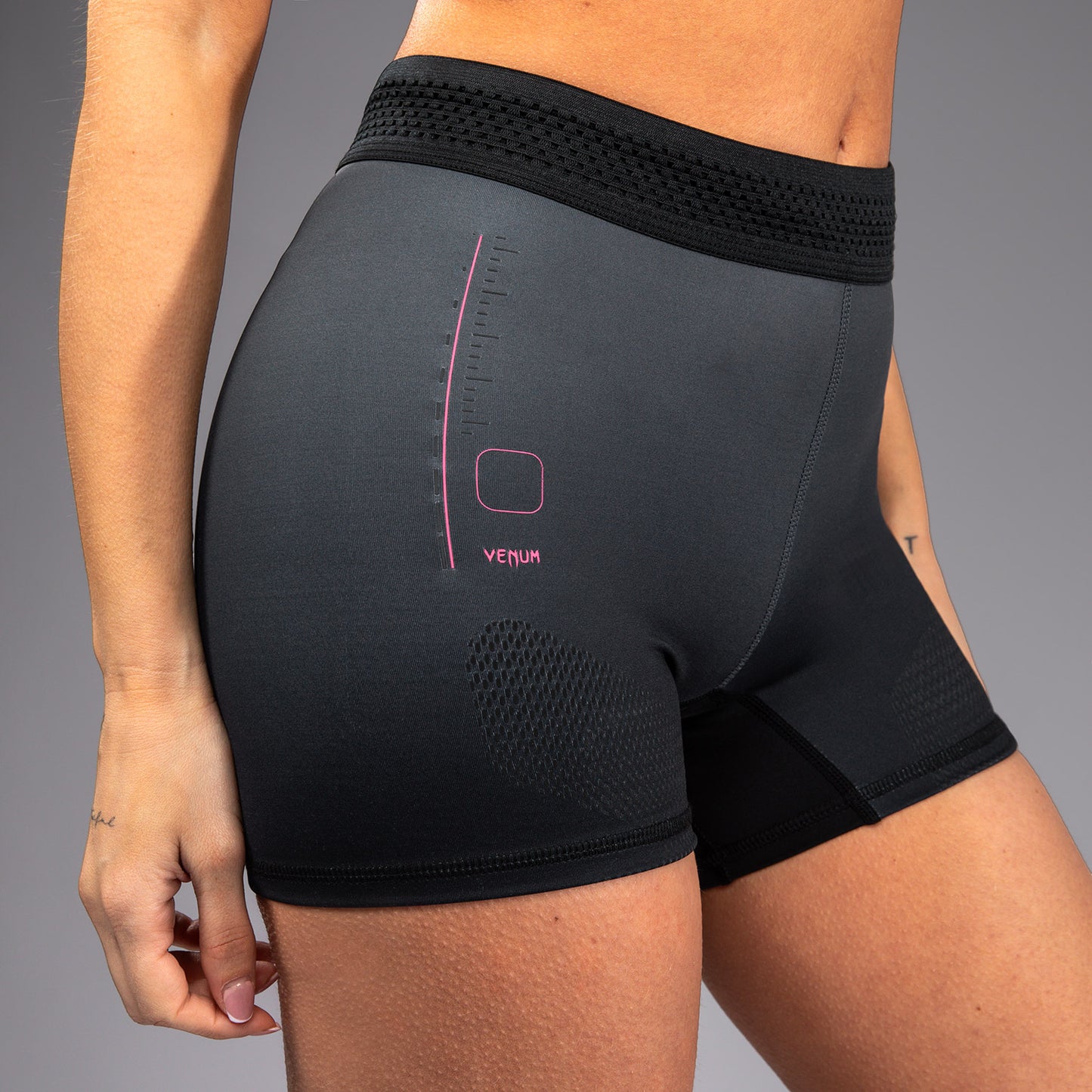 Venum Tactical XT Pantaloncini Vale Tudo donna - Nero/Grigio Tempesta