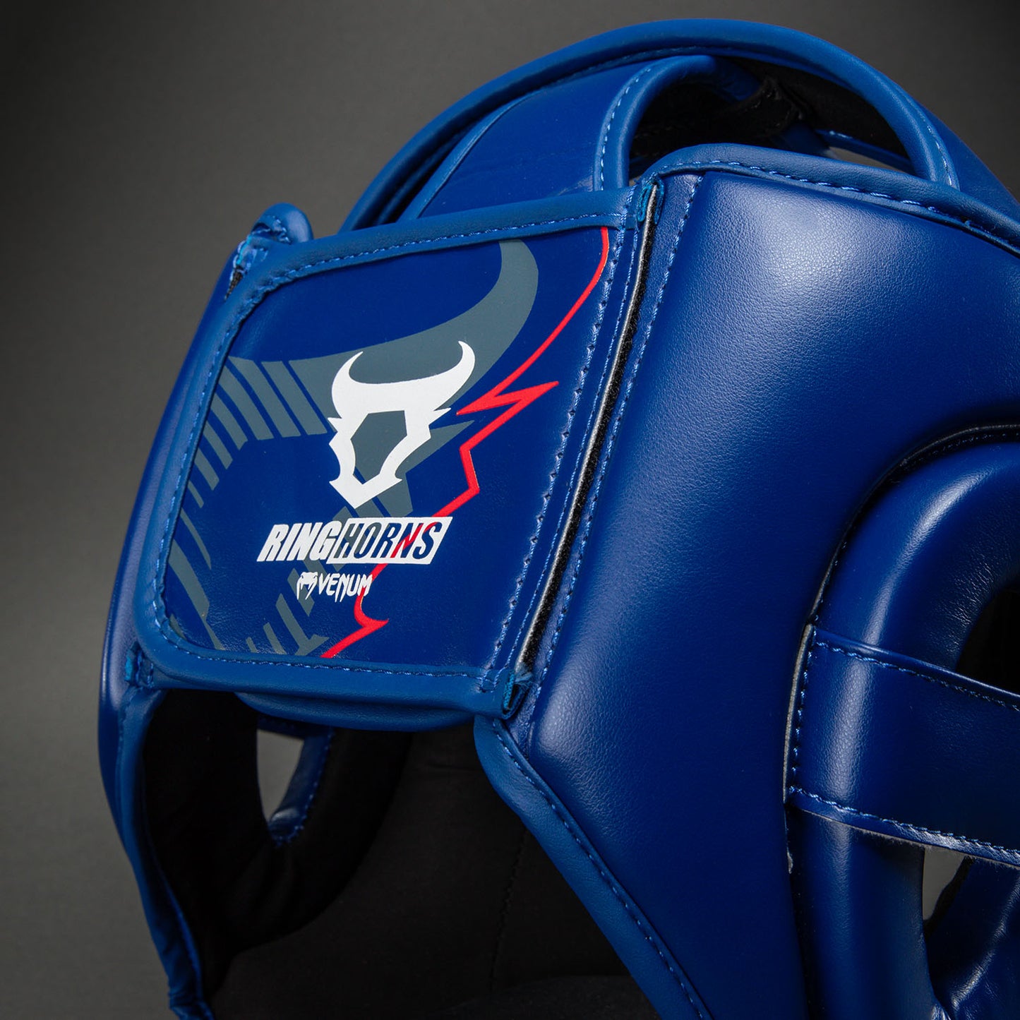 Ringhorns Charger by Venum Casco Protettivo – Blu Navy/Rosso