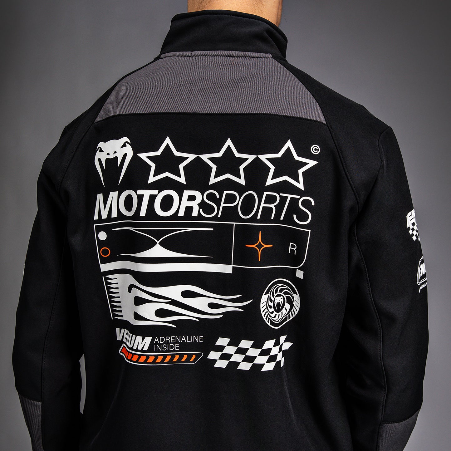 Venum Motorsport Giacca Softshell - Nero Profondo