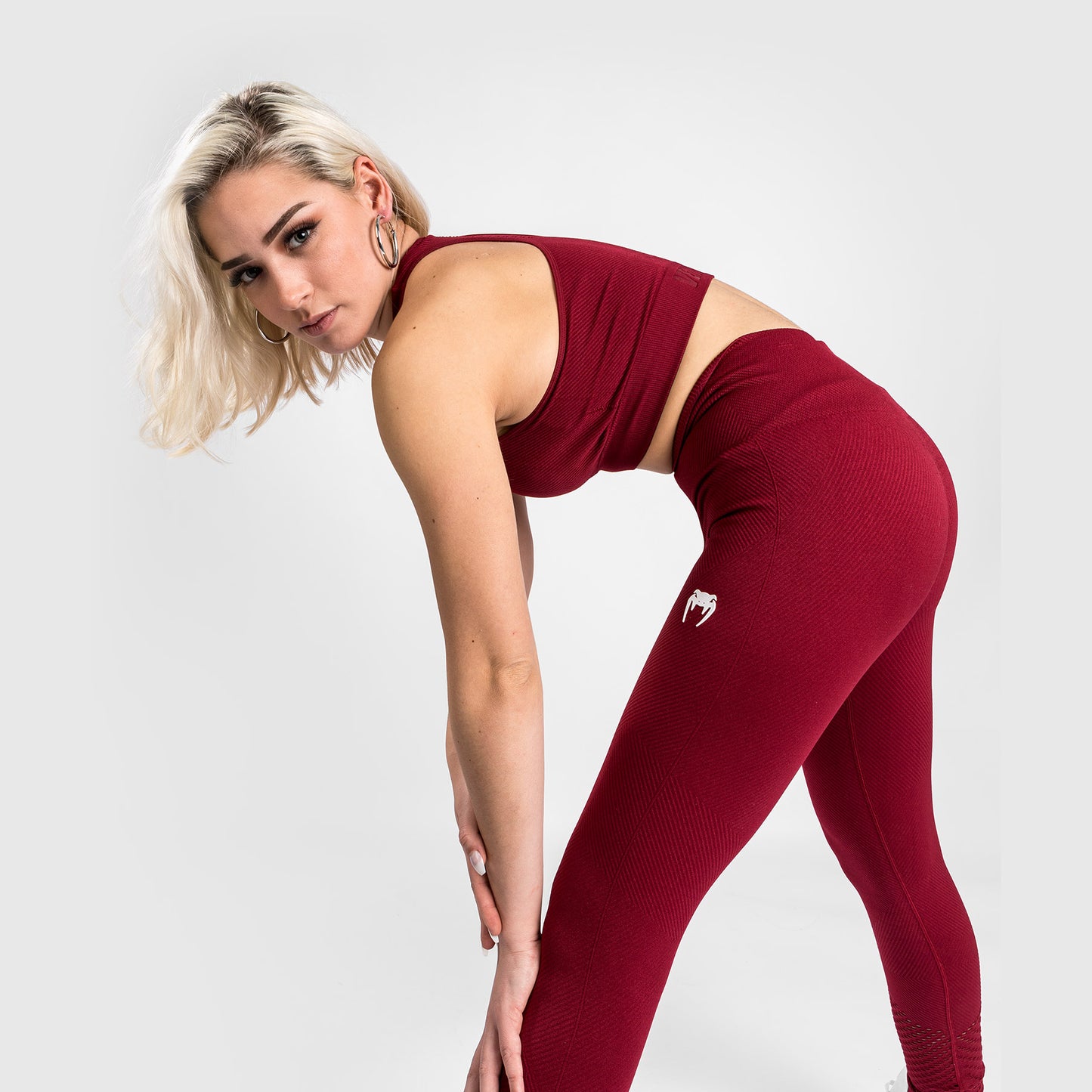 Leggings ⅞ Venum Sparring Seamless - Bordeaux