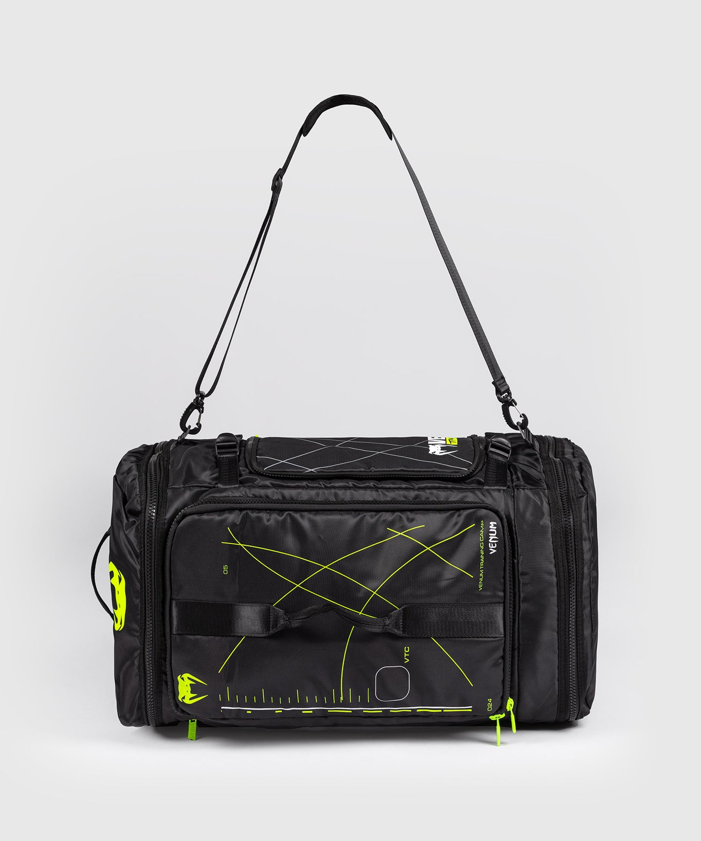 Venum Training Camp 4.0 Borsa sportiva - Nero/Neon Green