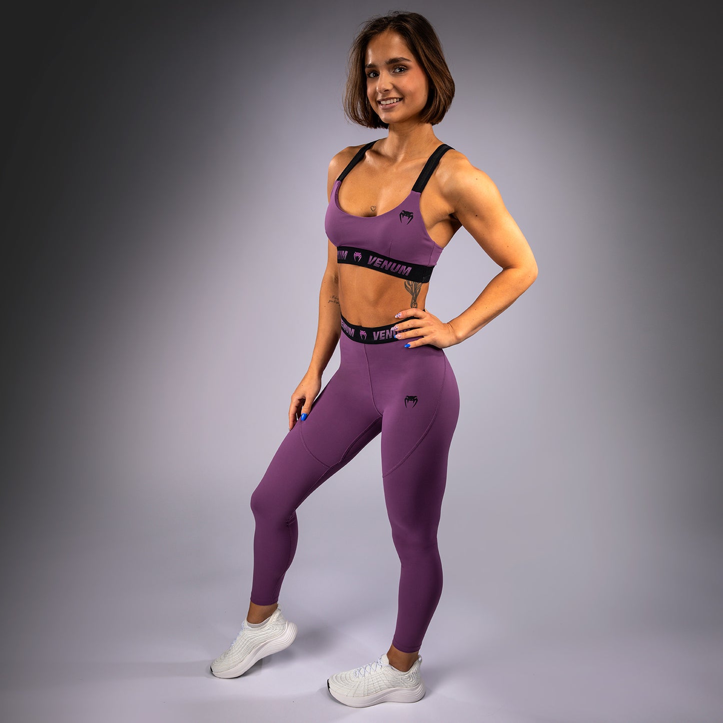 Venum Elevate Reggiseno sportivo da donna - Dusky Orchid