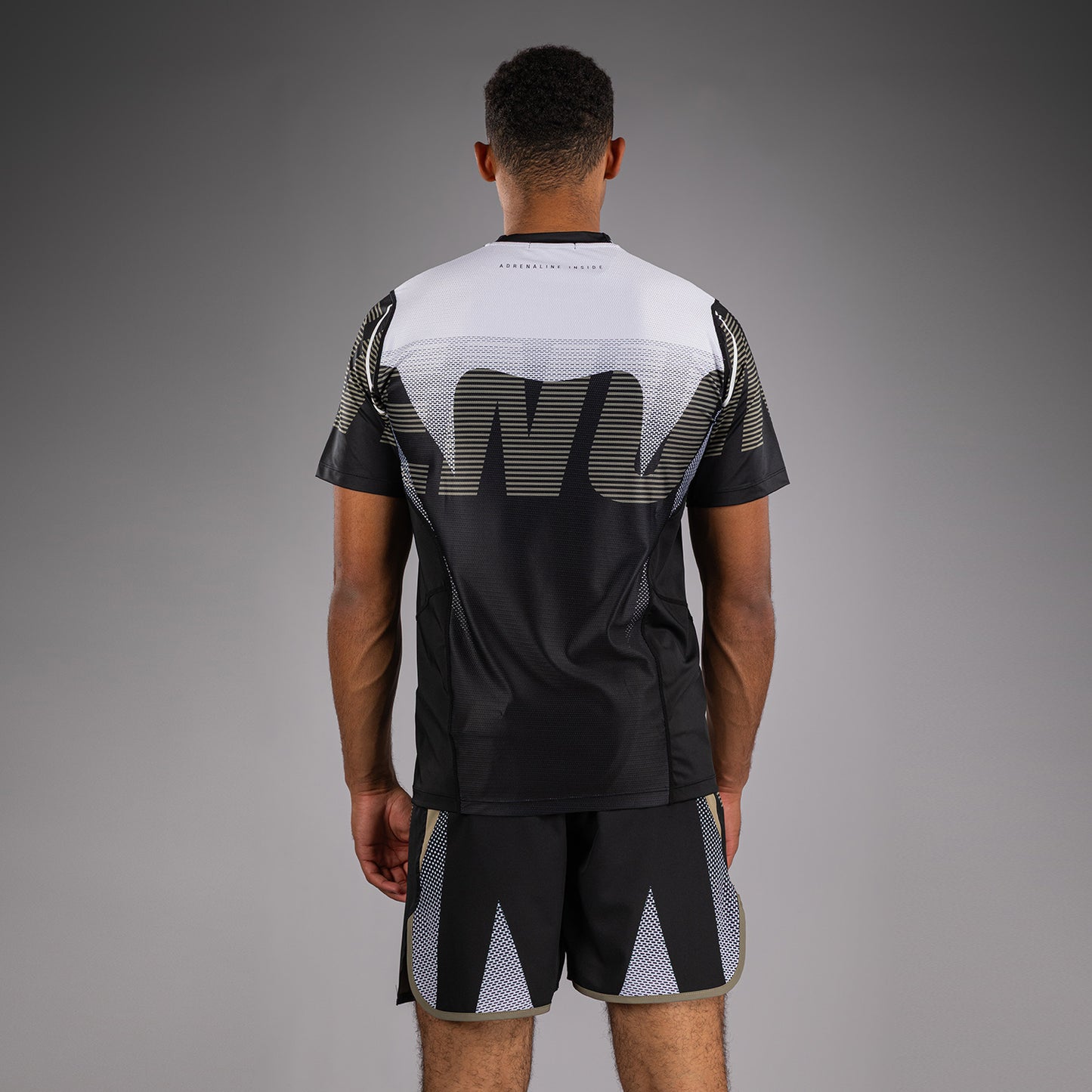 Venum Adrenaline Dry Tech T-Shirt – Nero/Sabbia