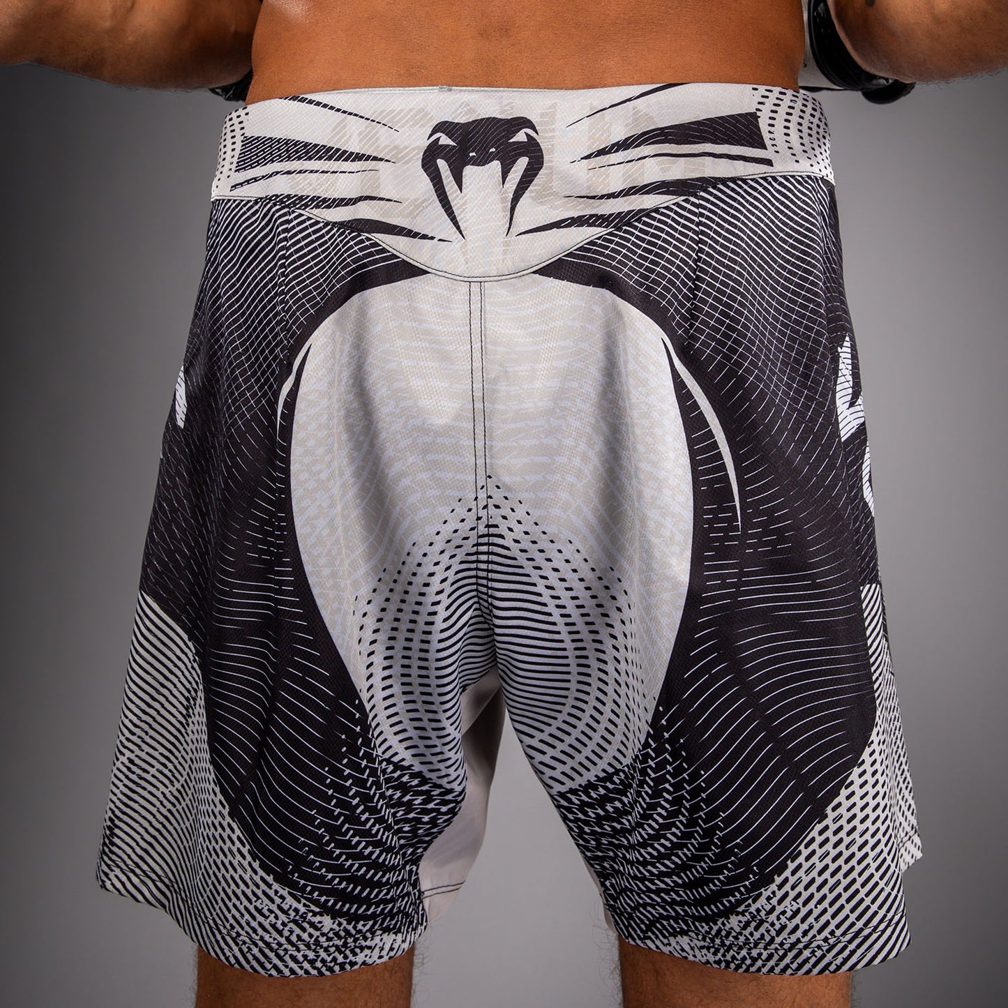 Venum Galactic 3.0 Pantaloncini da Combattimento - Bianco Sporco/Nero