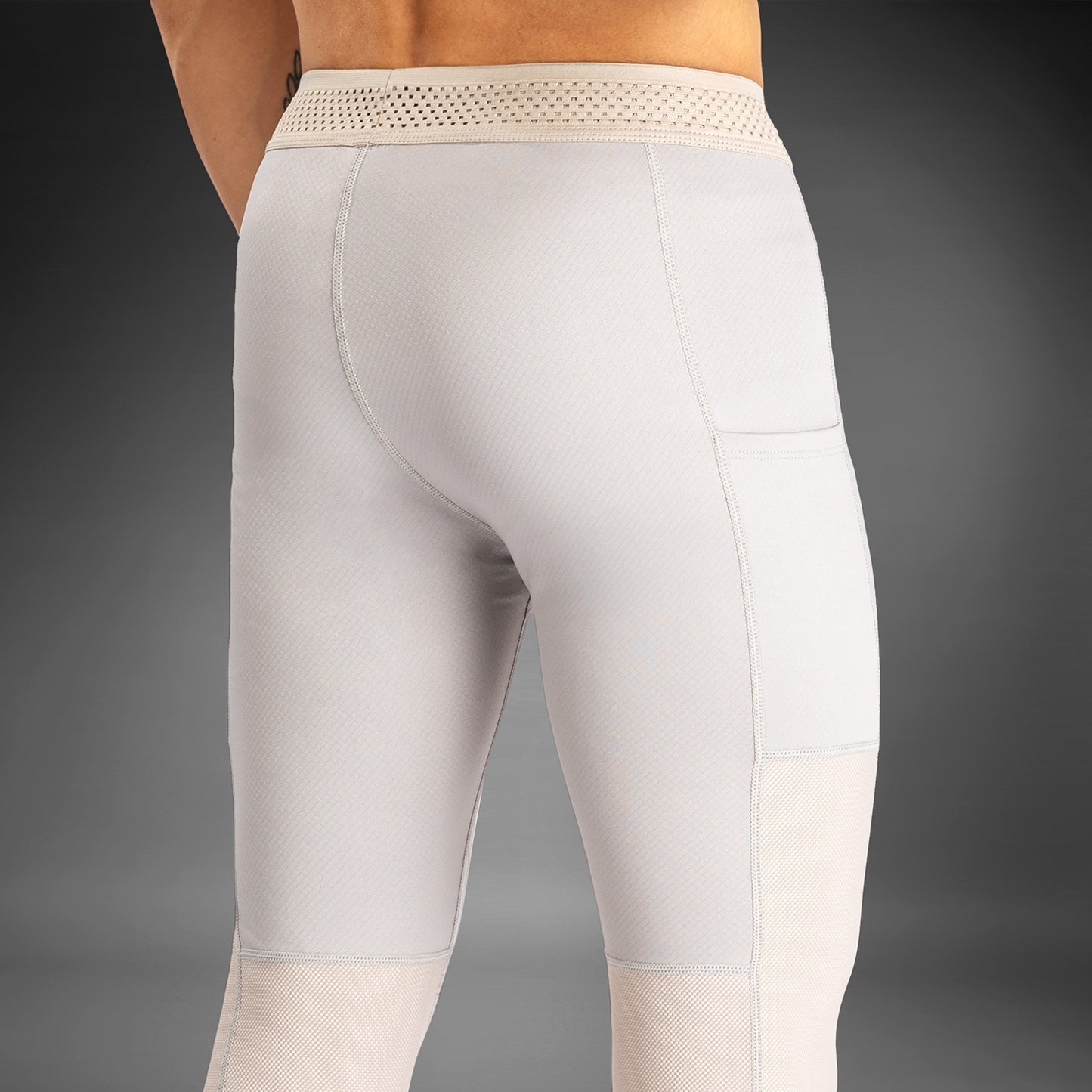 Venum Attack Pantaloni a Compressione da Uomo - Sabbia