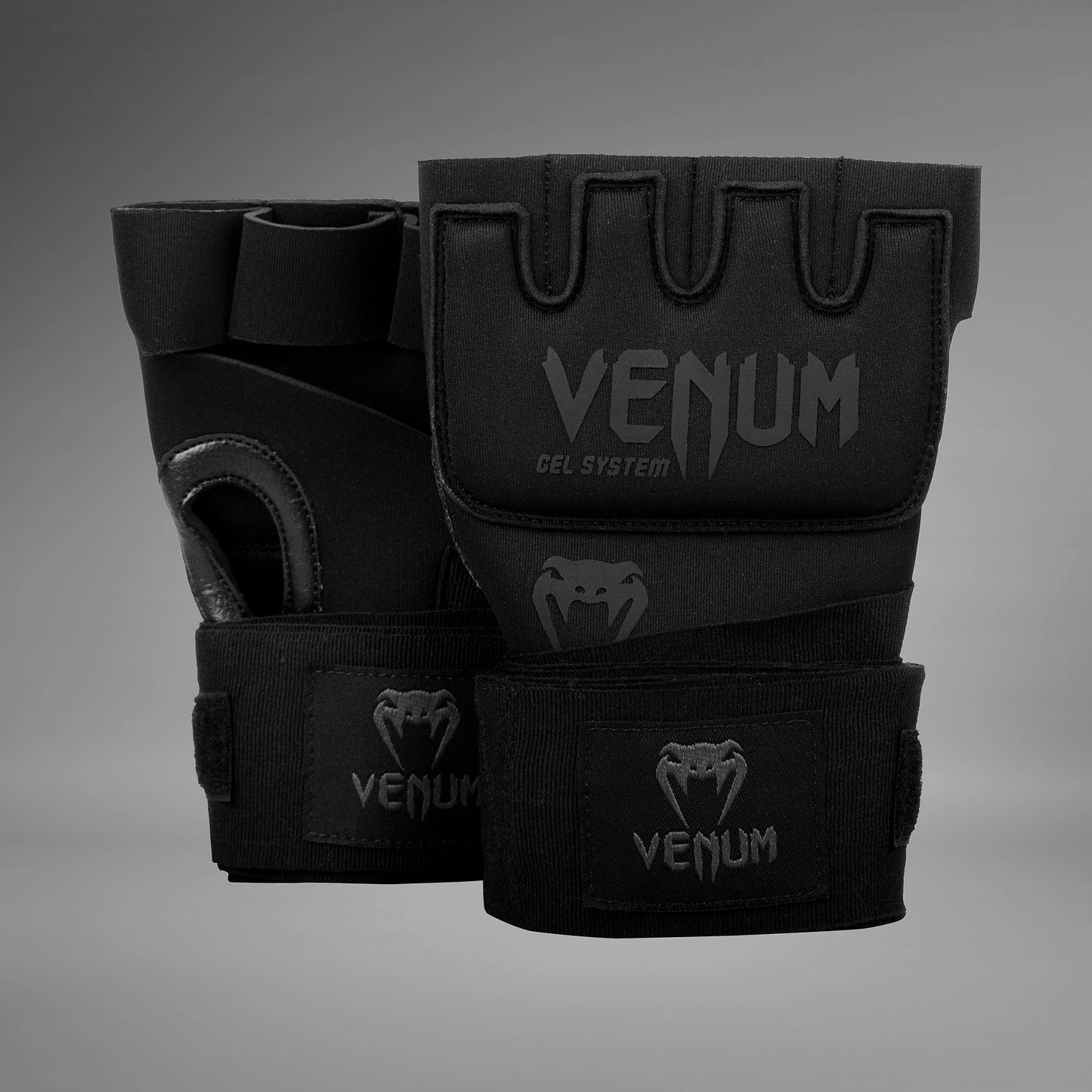 Venum Gel Kontact Impacchi di Guanto - Nero/Nero