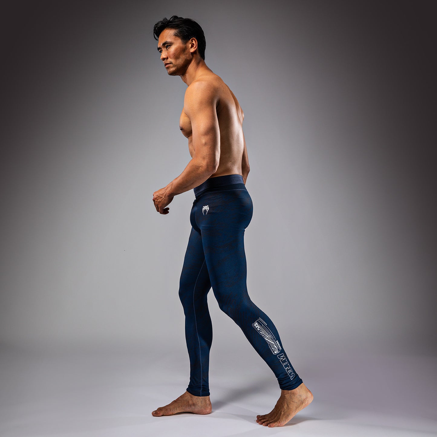 UFC Fusion by Venum Fight Week Pantaloni a compressione - Blu oceanico