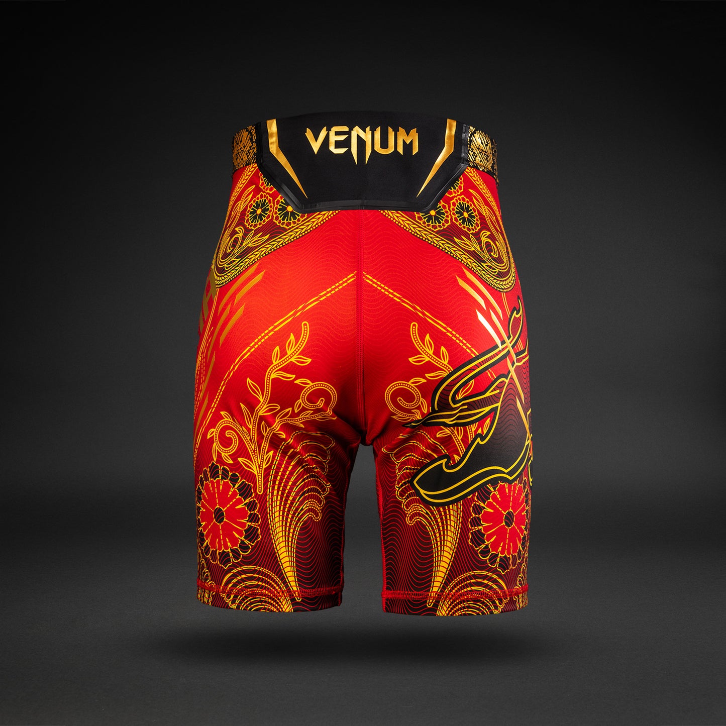 UFC Unrivaled by Venum Ilia Topuria Pantaloni Vale Tudo Uomini - Rosso