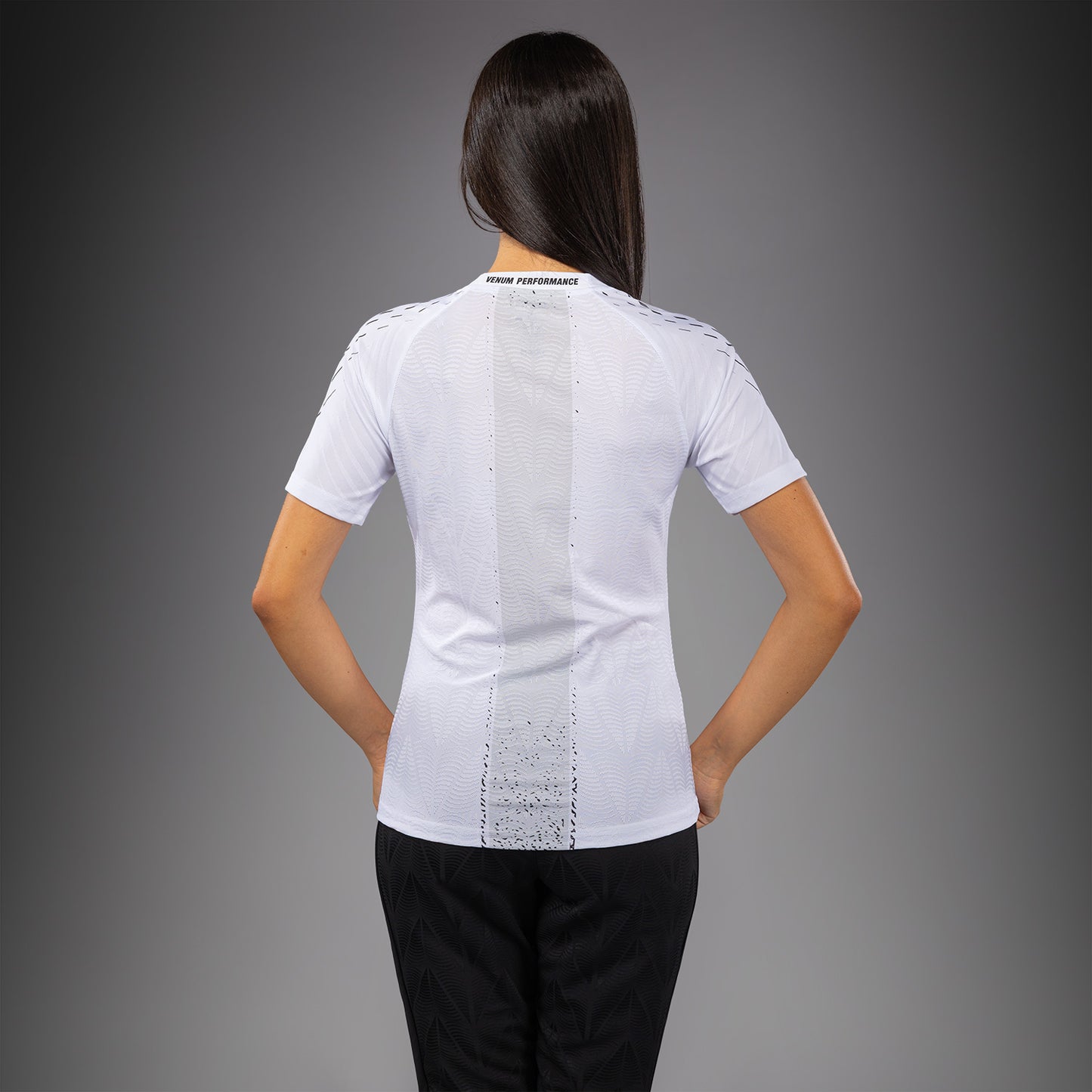 UFC Zenith by Venum Authentic Fight Night Maglia ufficiale Walkout Donna Personalizzato - Bianco