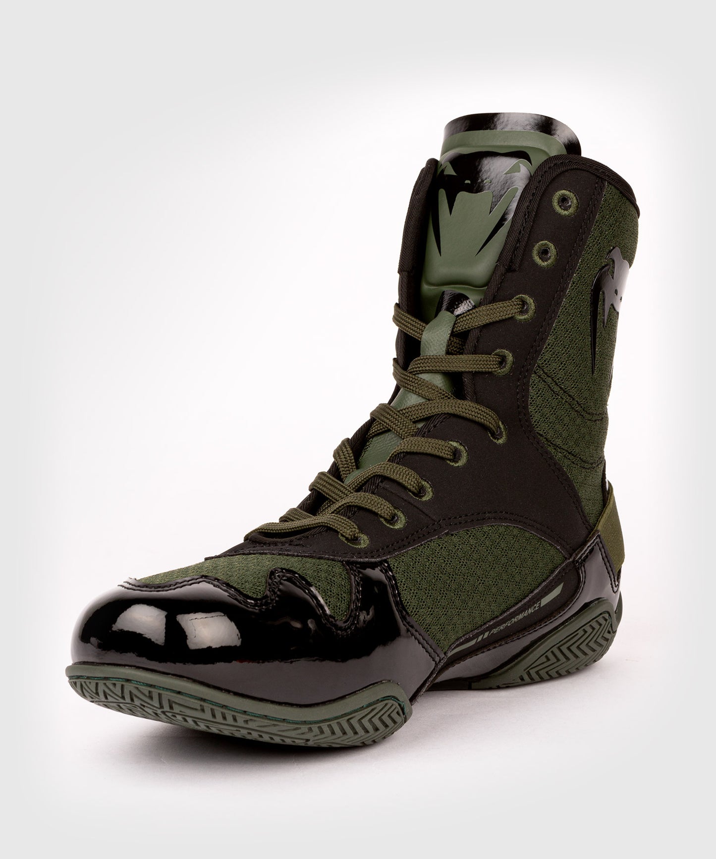 Scarpe da boxe Elite - Kaki