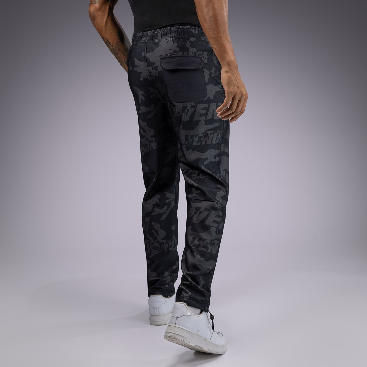 Venum Trooper Pantaloni da Jogging da Uomo - Nero/Carbone