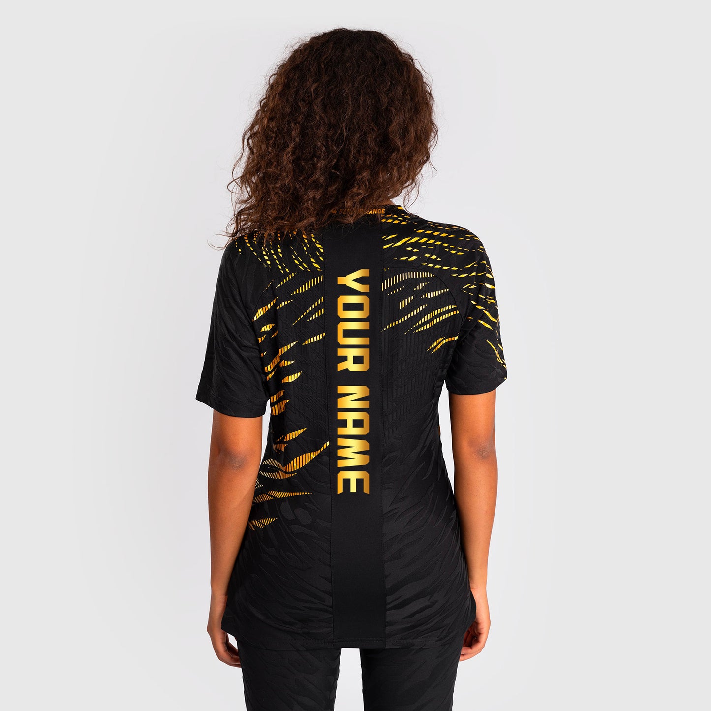 UFC Fusion by Venum Personalizzati Authentic Fight Night Maglietta da Gara per Donna - Campione