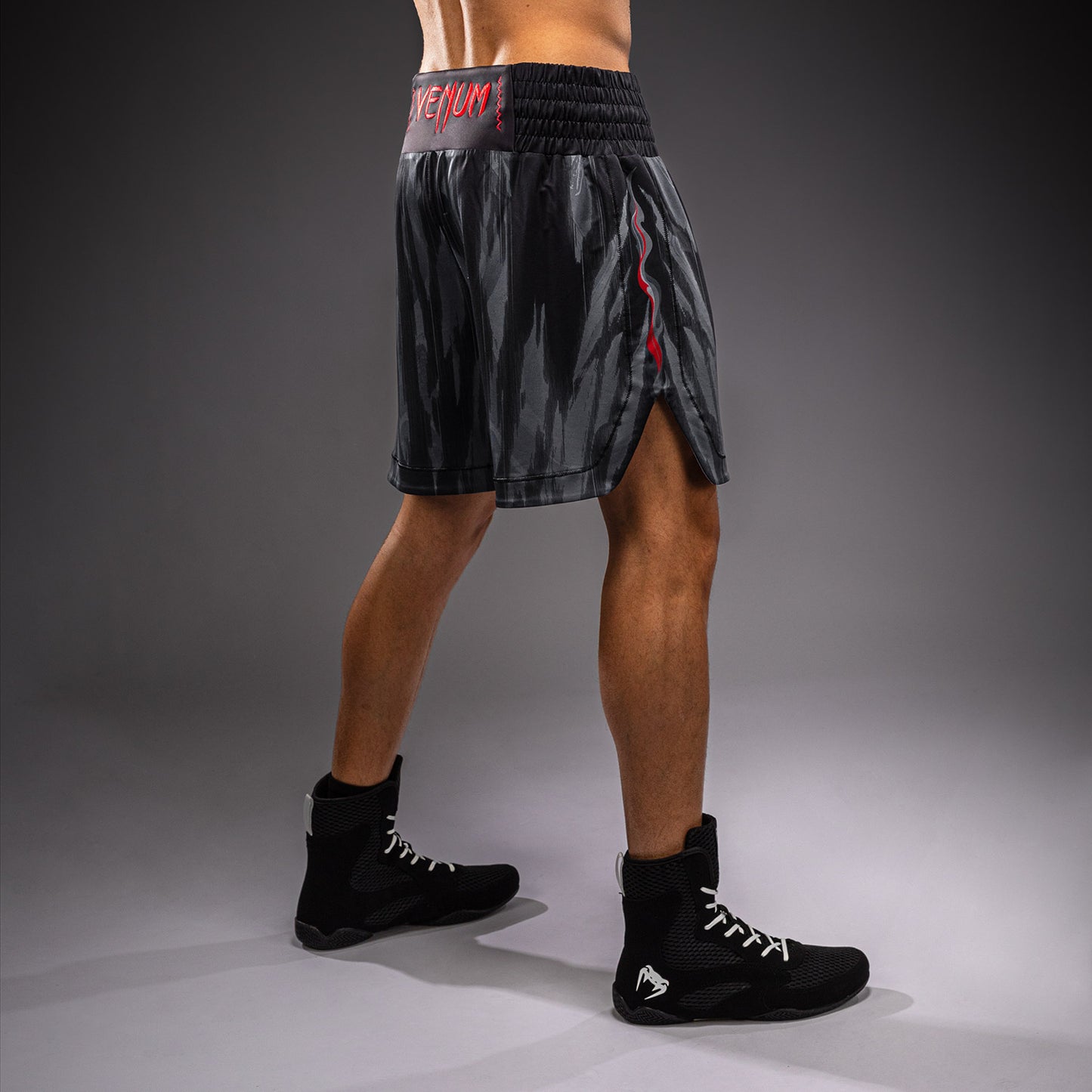 Venum Demon Pantaloncini da Boxe - Nero/Grigio