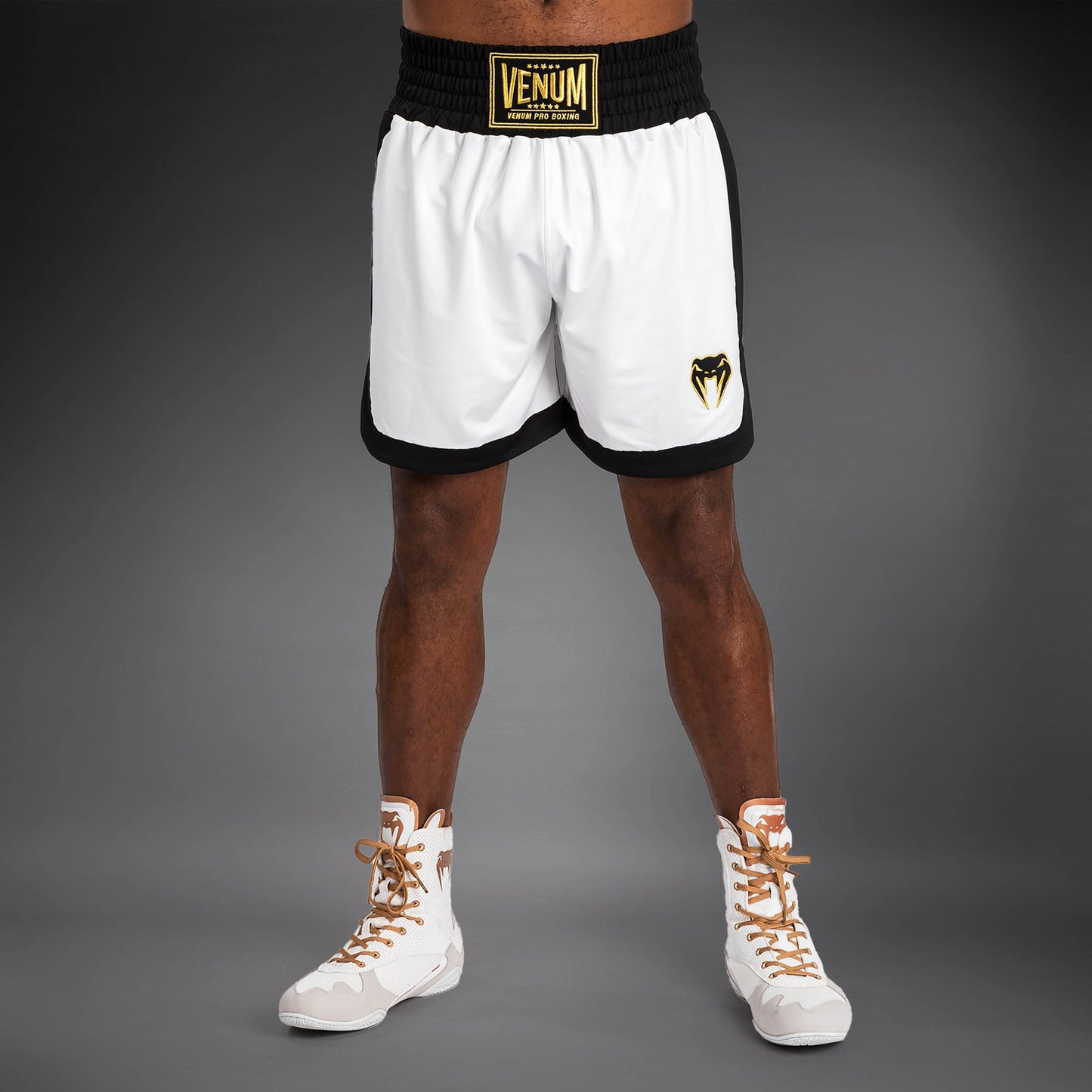 Venum Classic Pantaloncini da boxe - Bianco/Nero