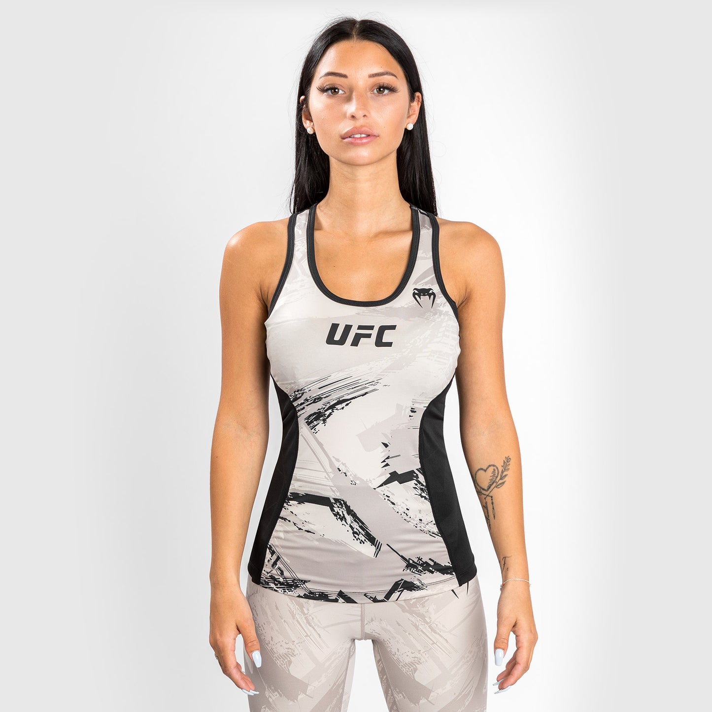Canotta UFC Venum Authentic Fight Week 2.0 Dry-Tech - Donna - sabbia
